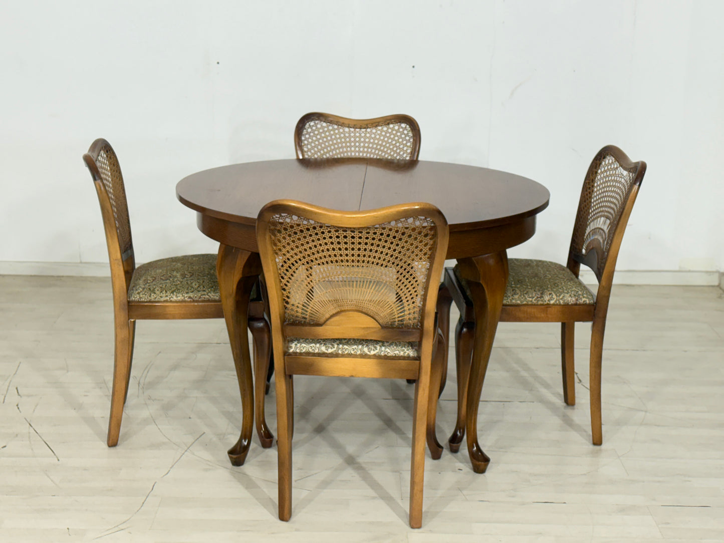 4x Chippendale Esszimmerstühle Stühle Esszimmerstuhl Küchenstühle Stuhl Vintage