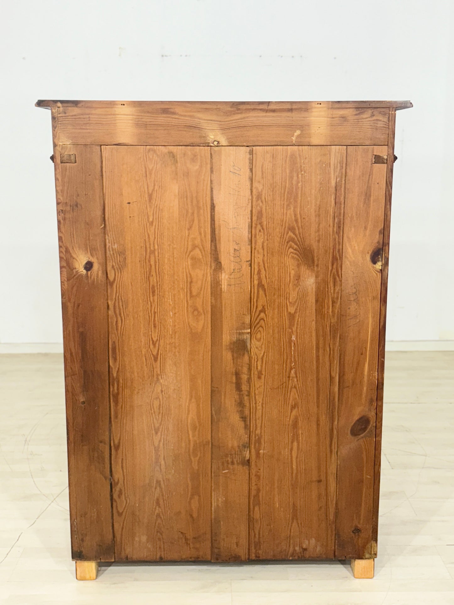 Antik Gründerzeit Vertiko Wäscheschrank Schrank Wohnzimmerschrank um 1900