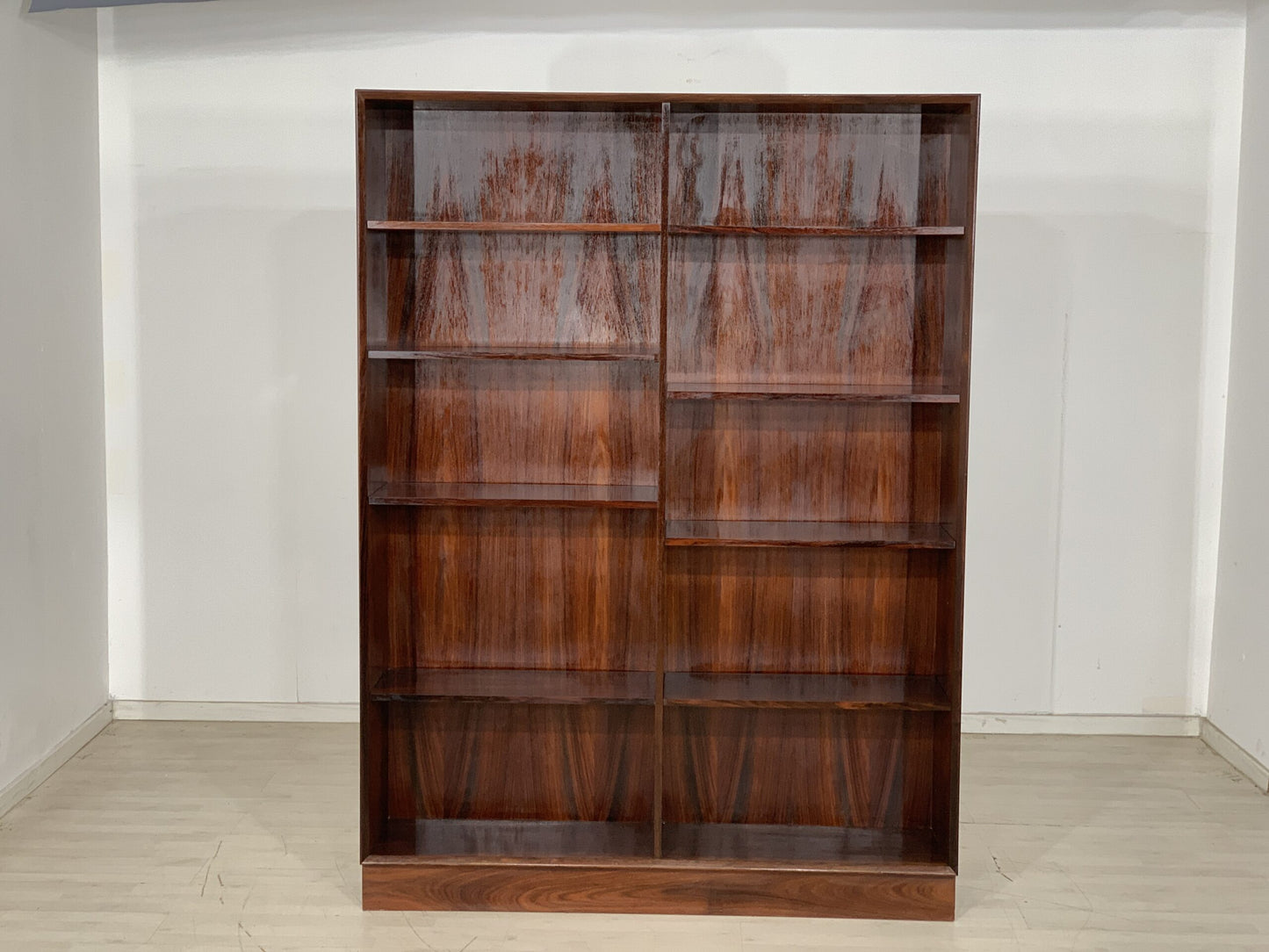 BIBLIOTHÈQUE EN PALISSANDRE DU MILIEU DU SIÈCLE, ÉTAGÈRE, ARMOIRE À LIVRES, ARMOIRE À COMPARTIMENT, DESIGN DANOIS VINTAGE