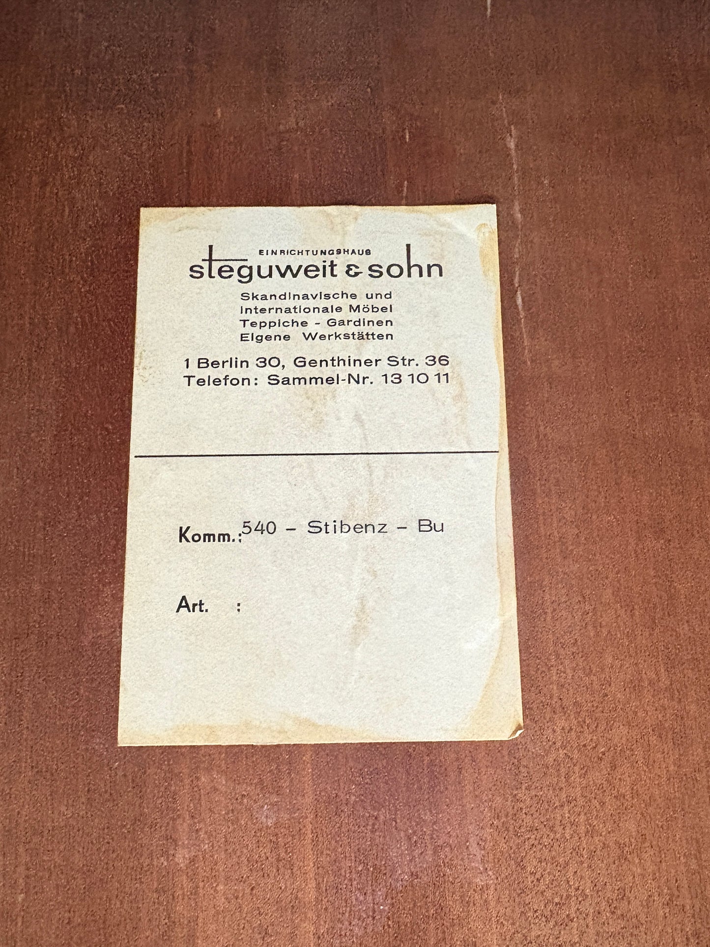 Mid-Century Teak Highboard der 60er Jahre – Wohnzimmerschrank - Anrichte