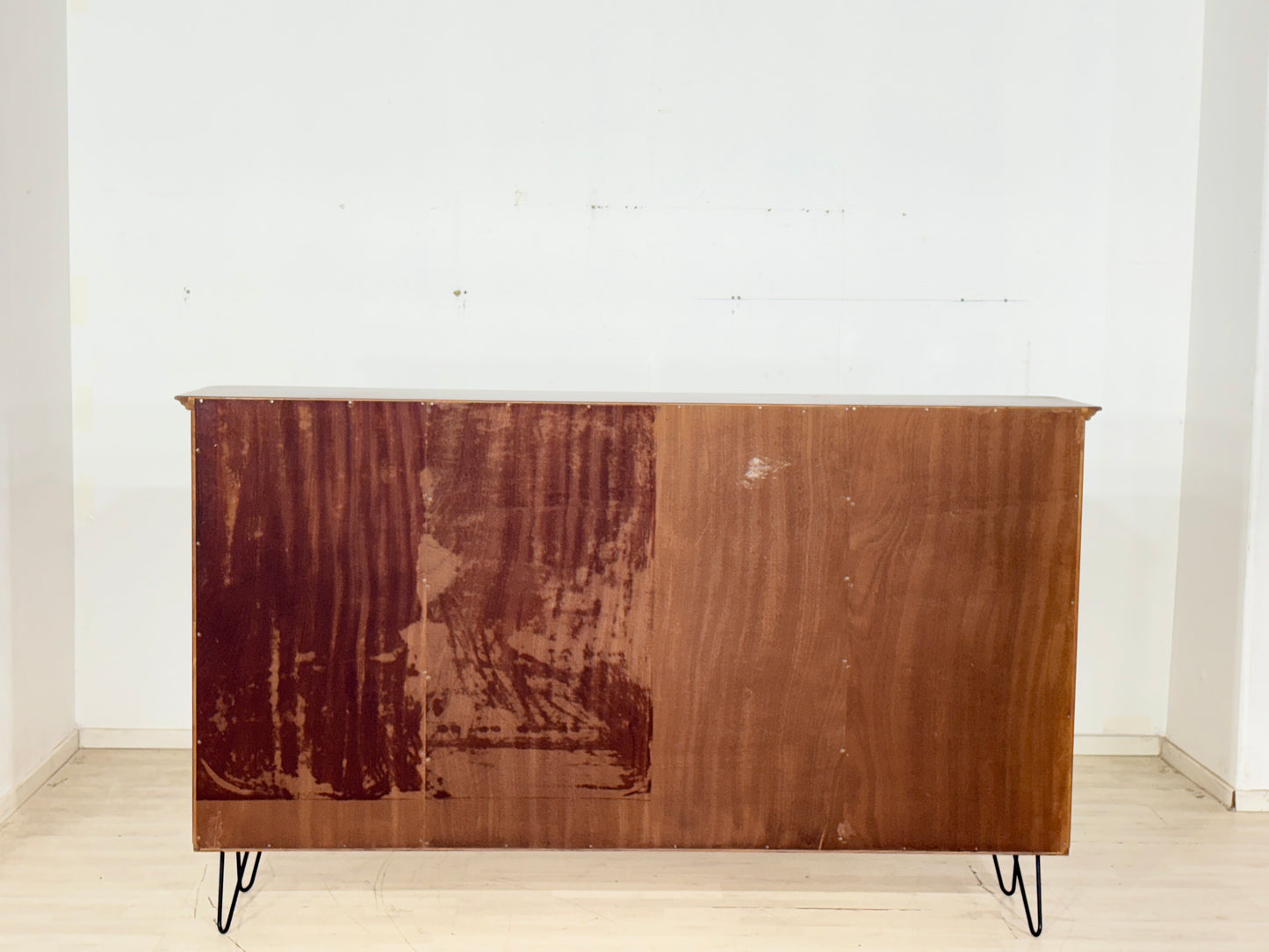 Mid Century Highboard Vitrine Geschirrschrank Schrank Wohnzimmerschrank