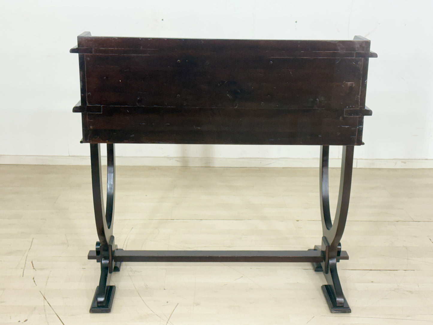 Mahagoni Schreibtisch / Sekretär / Bürotisch / Kolonialstil Tisch