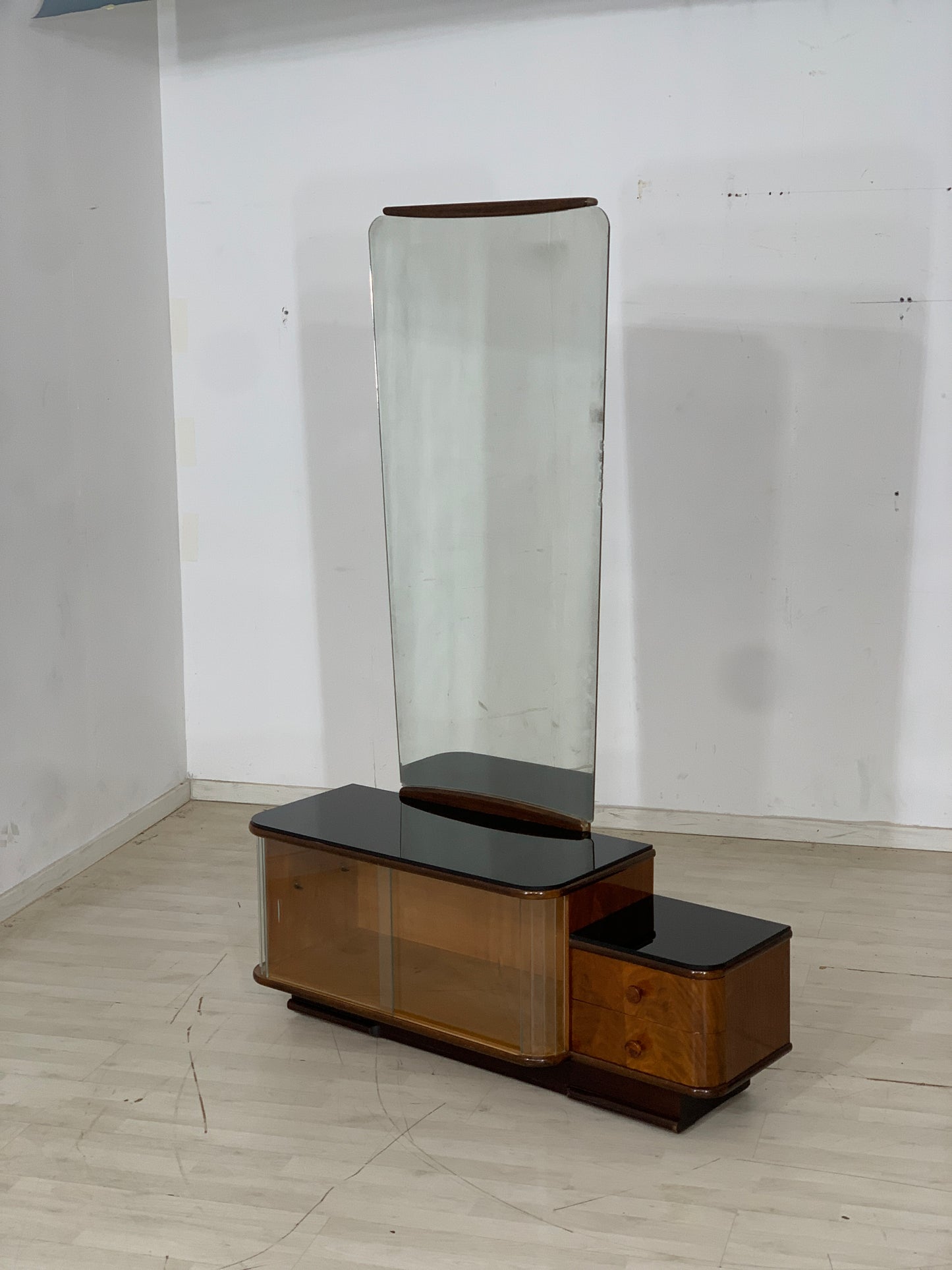 Art Deco Spiegelkommode Kommode Flurschrank Frisierkommode Schlafzimmerschrank