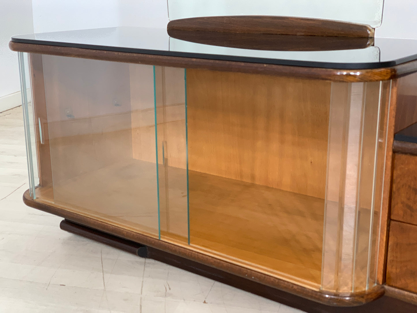 Art Deco Spiegelkommode Kommode Flurschrank Frisierkommode Schlafzimmerschrank