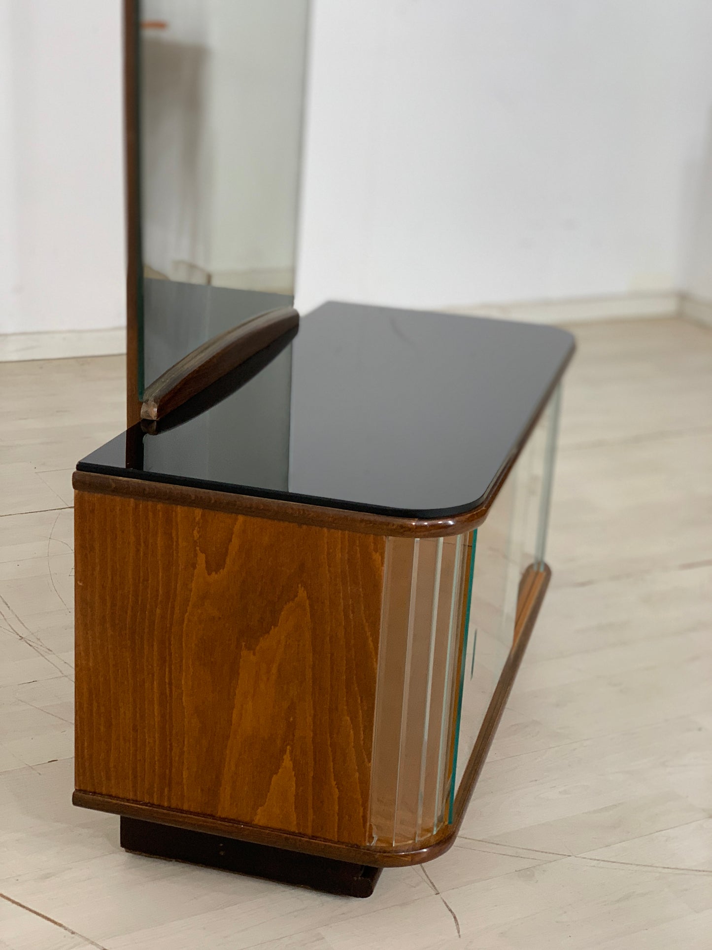 Art Deco Spiegelkommode Kommode Flurschrank Frisierkommode Schlafzimmerschrank