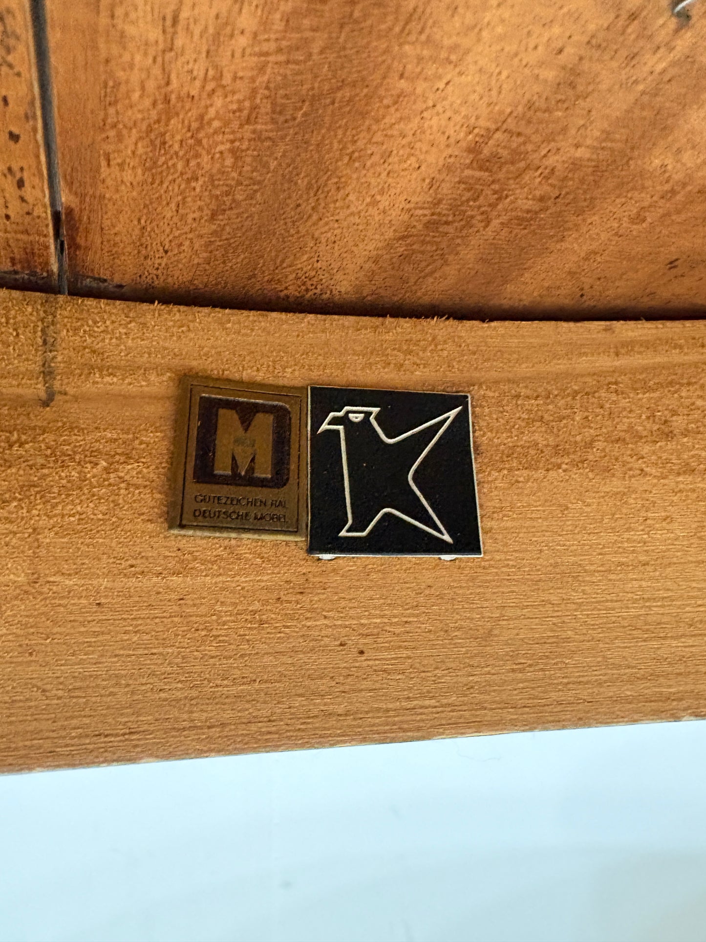 Schöner Vintage Esstisch / Mid-Century Küchentisch / Holz Tisch ausziehbar