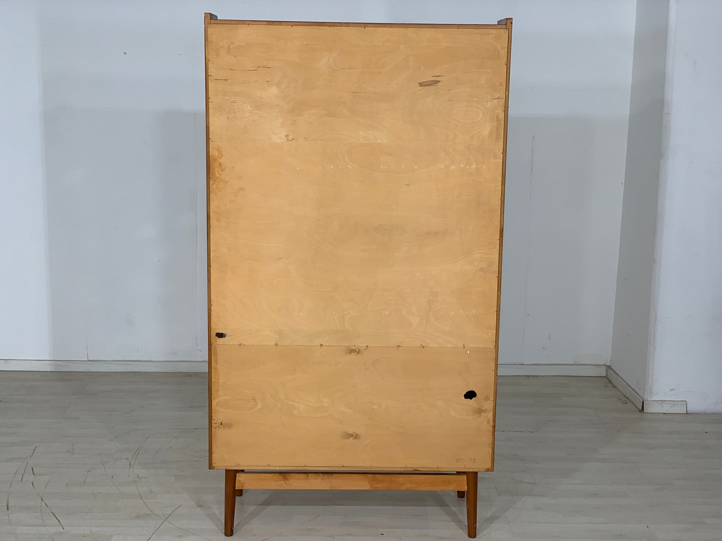 DANISH TEAK SHELF CABINET BOOKSHELF VINTAGE