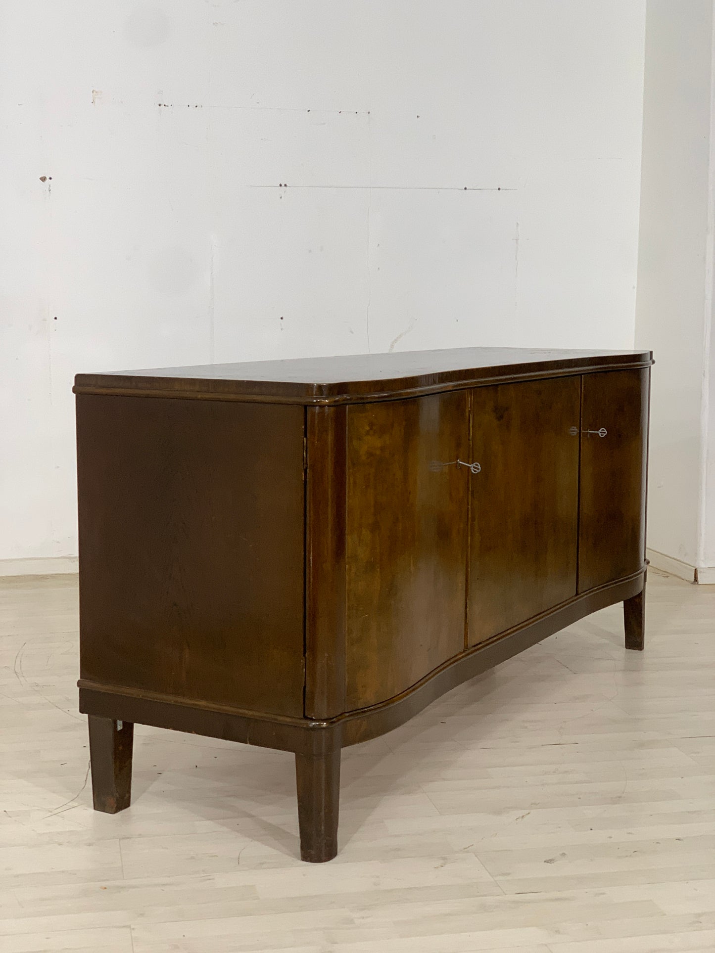 Antik Jugendstil Anrichte Schrank Sideboard Wohnzimmerschrank 1920
