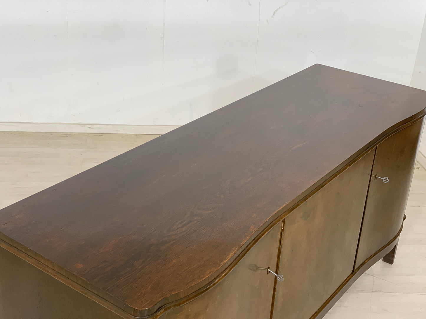 Antik Jugendstil Anrichte Schrank Sideboard Wohnzimmerschrank 1920