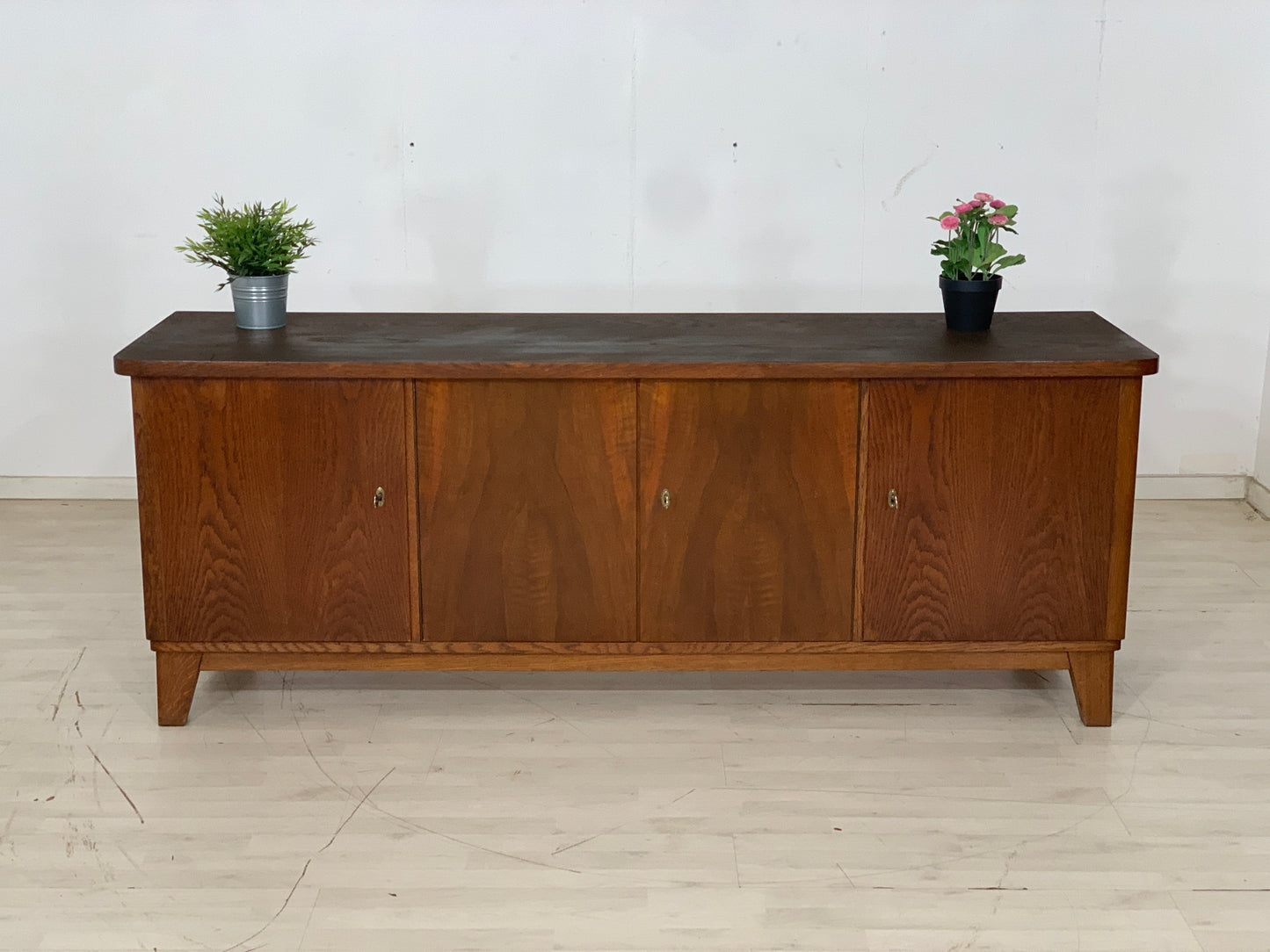 Mid Century Sideboard Schrank Kommode Vintage
