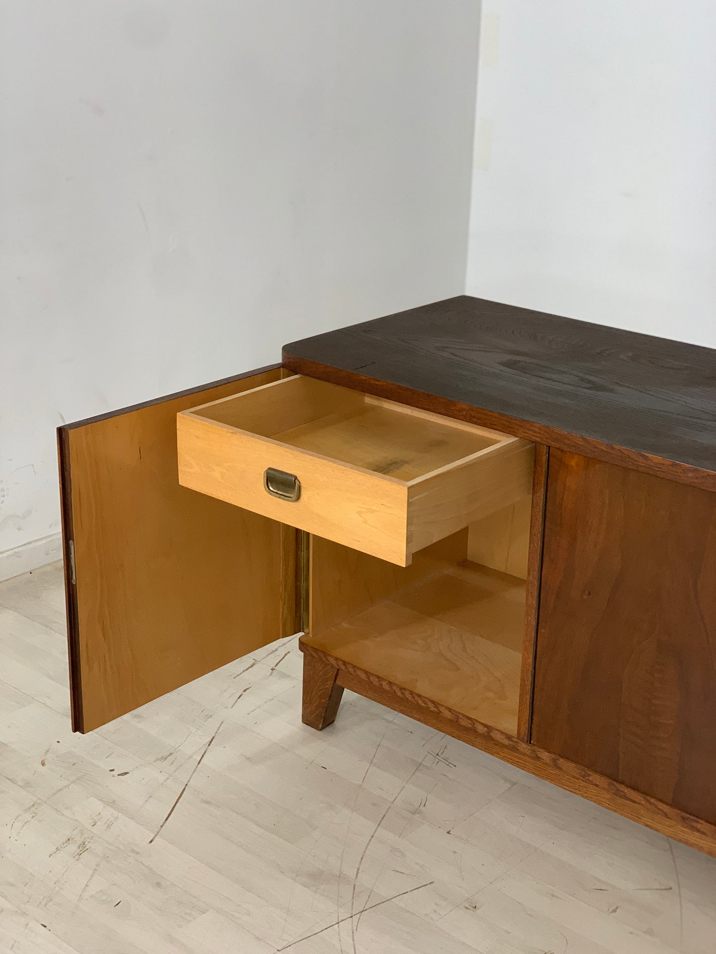 Mid Century Sideboard Schrank Kommode Vintage