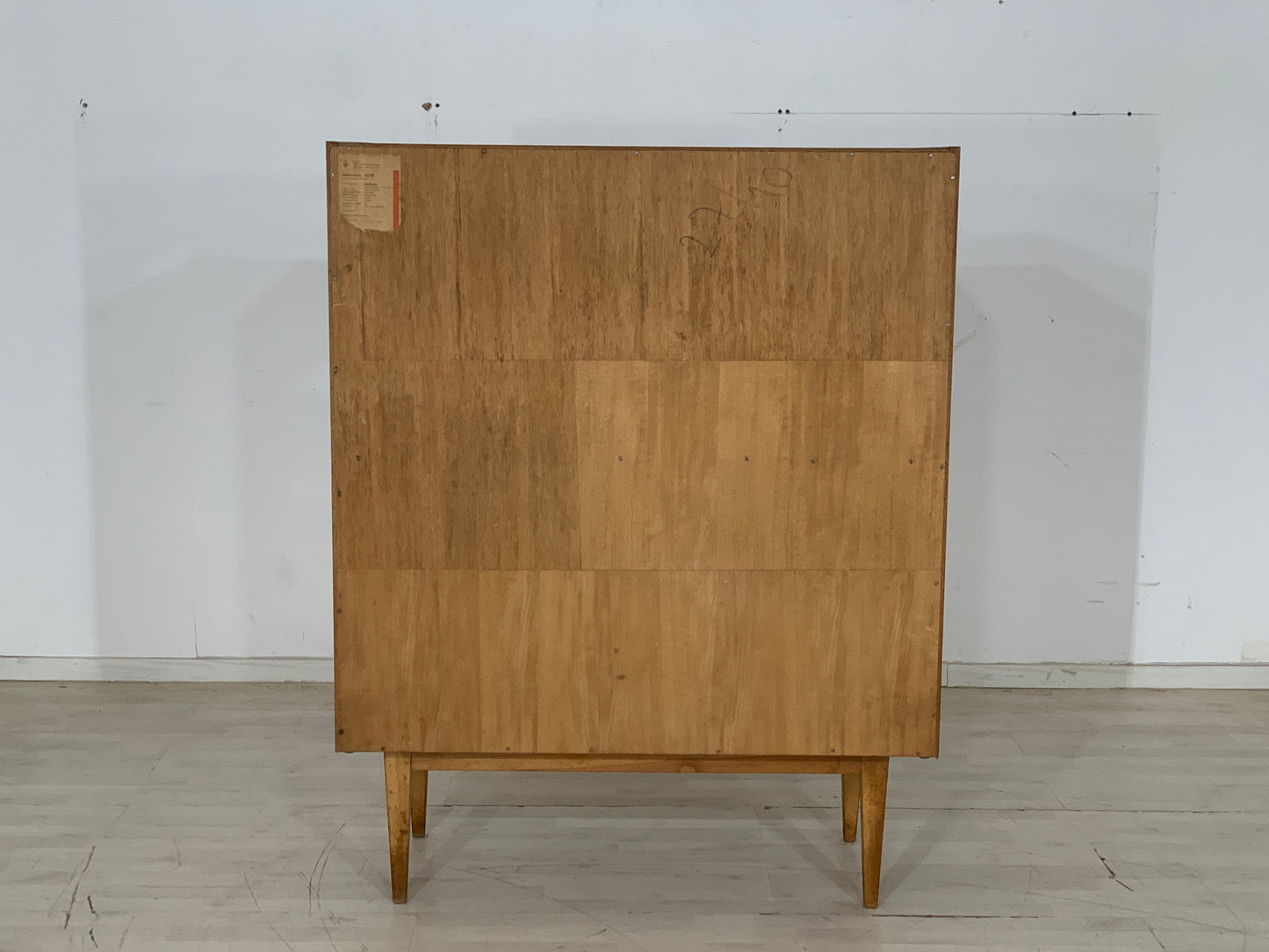 Vintage Hellerau Highboard Wohnzimmerschrank Vitrine