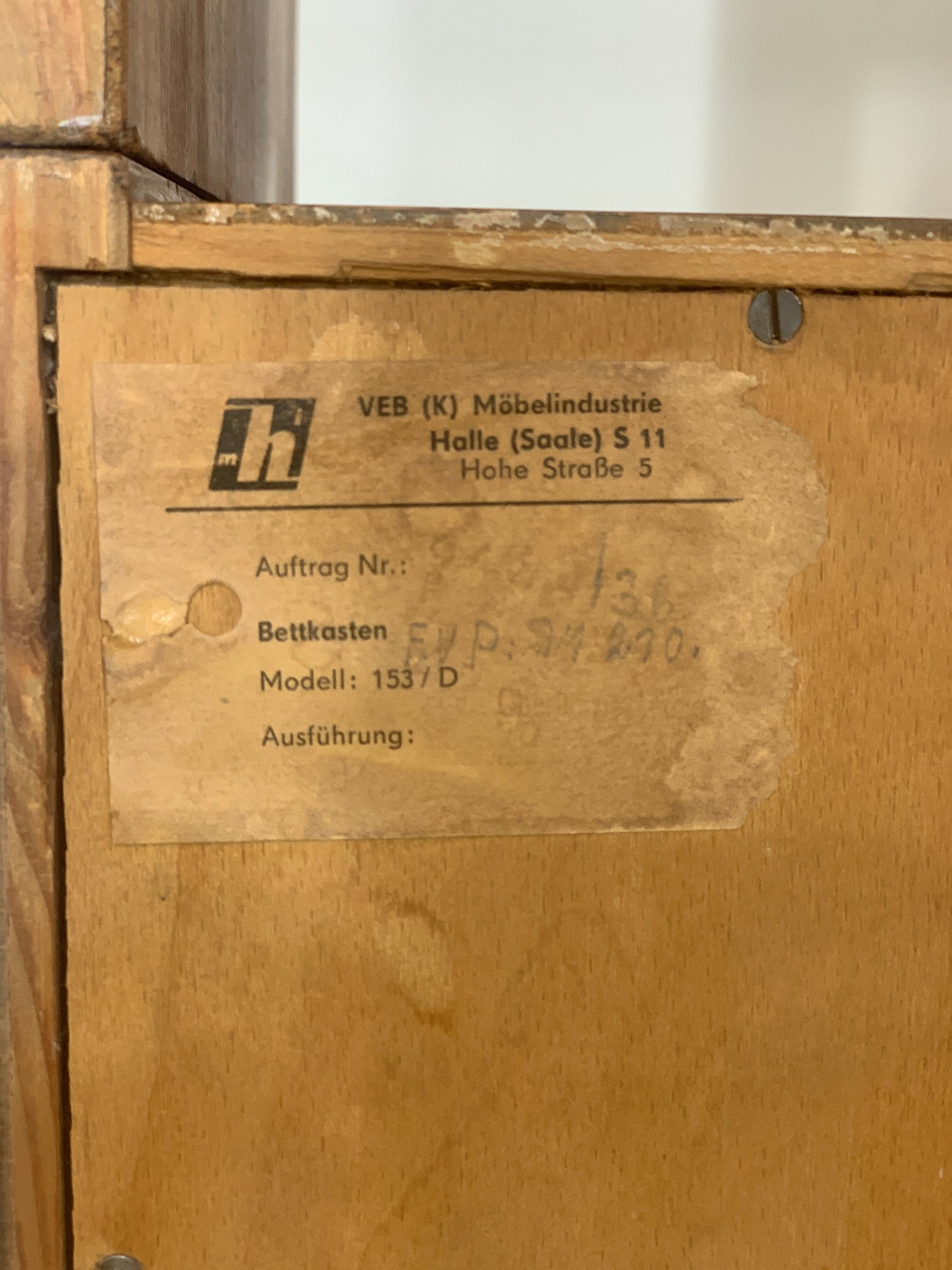 Armoire à linge vintage Hellerau