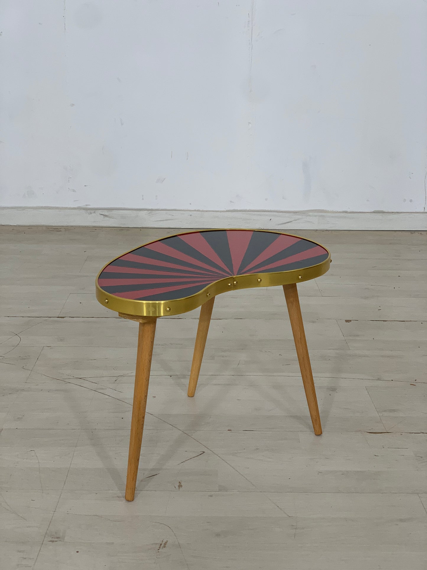 Mid Century Couchtisch Nierentisch Tisch Ablage Blumenbank