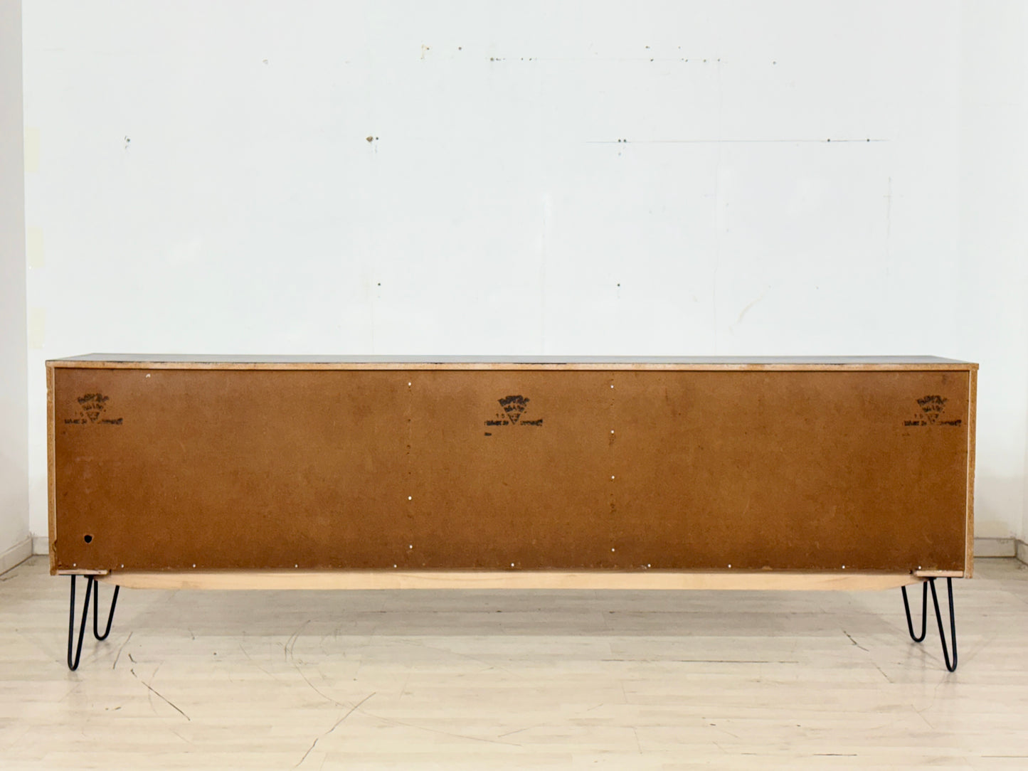Vintage Palisander Sideboard – Mid Century Kommode – Restauriertes Longboard Unikat