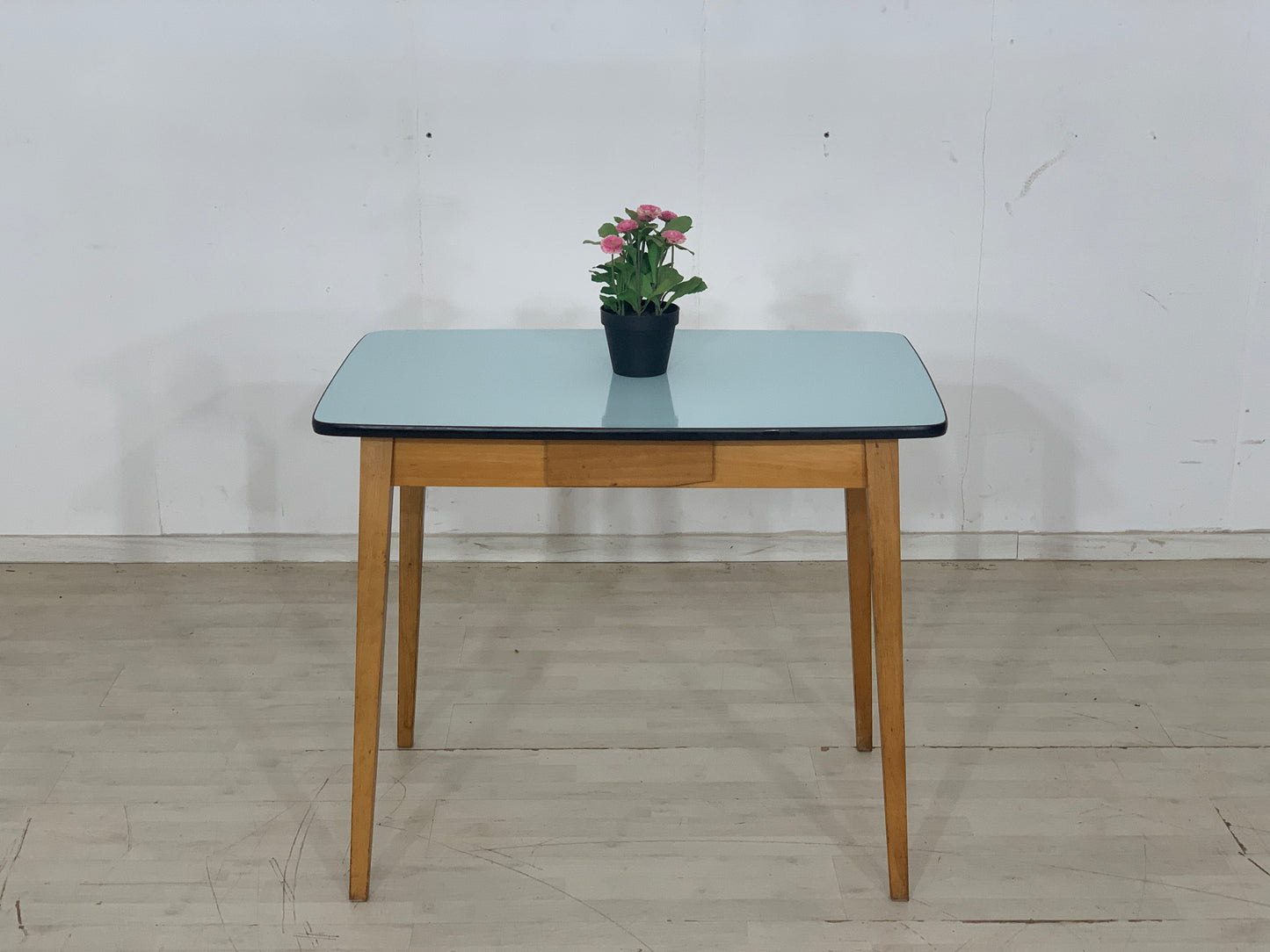 Mid Century Küchentisch Schreibtisch Tisch Holztisch Vintage