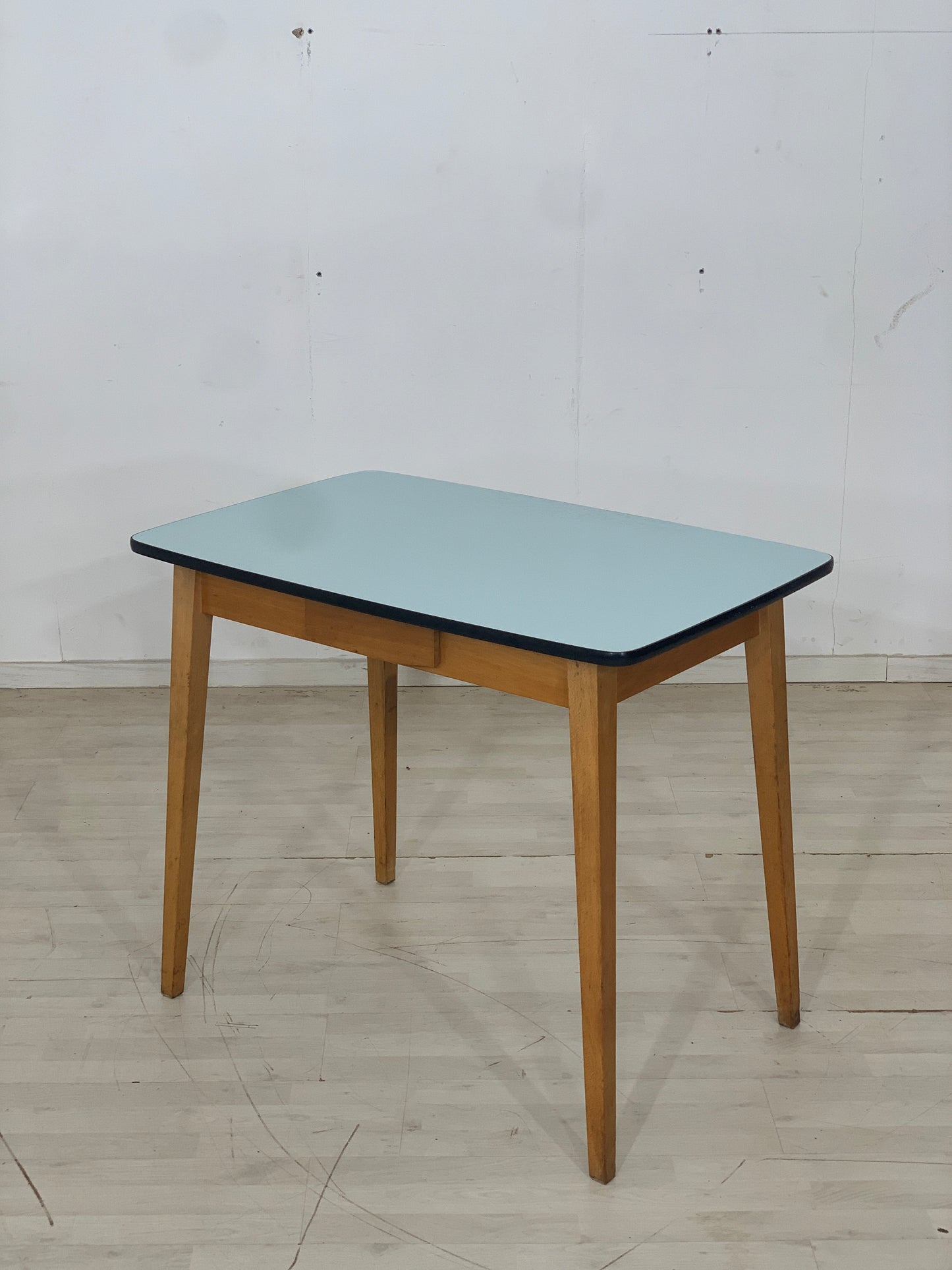 Mid Century Küchentisch Schreibtisch Tisch Holztisch Vintage