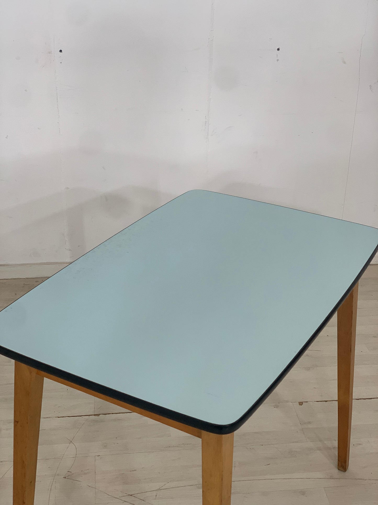 Mid Century Küchentisch Schreibtisch Tisch Holztisch Vintage