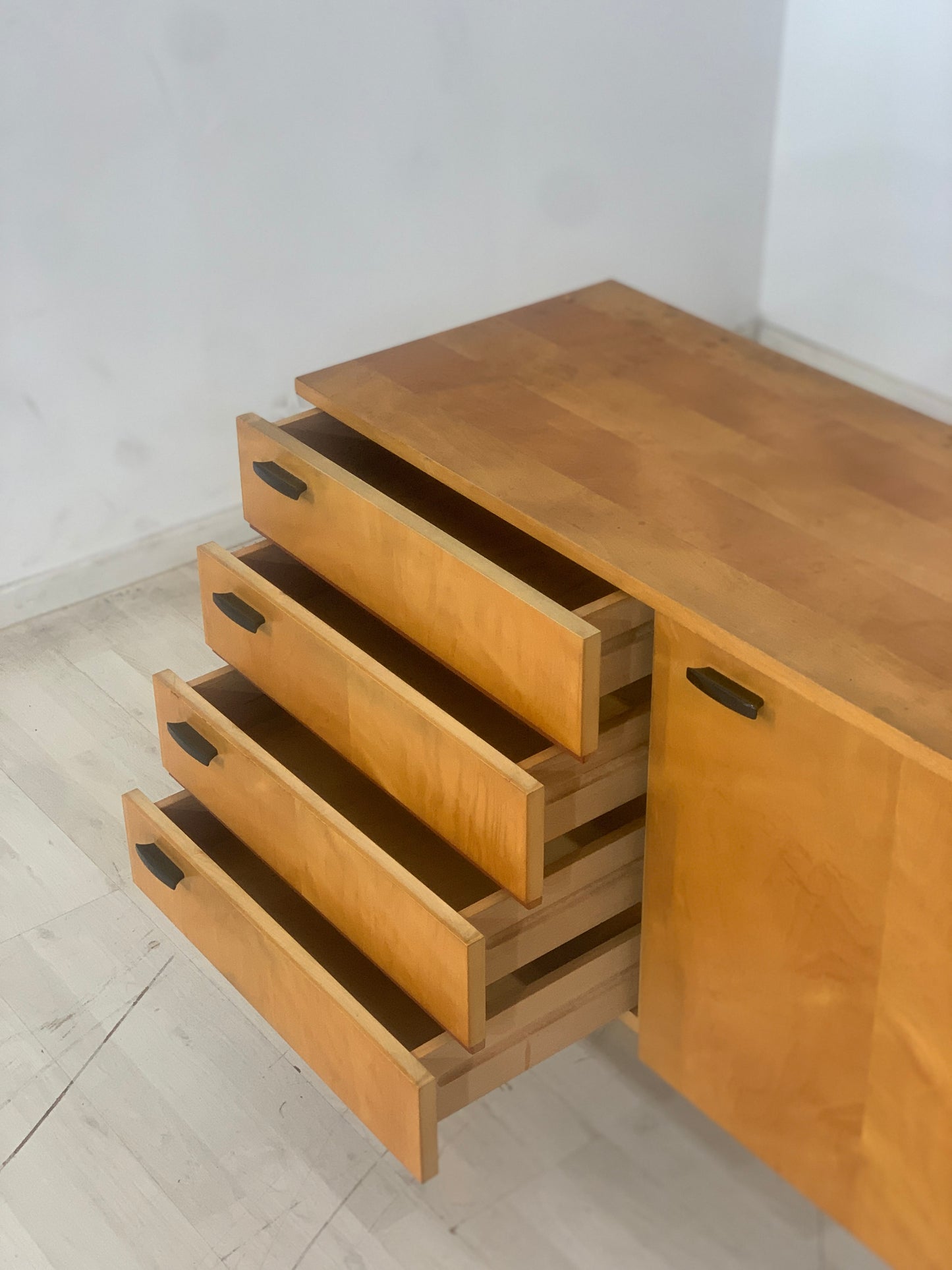 Mid Century Sideboard Cabinet Chest of Drawers Vintage