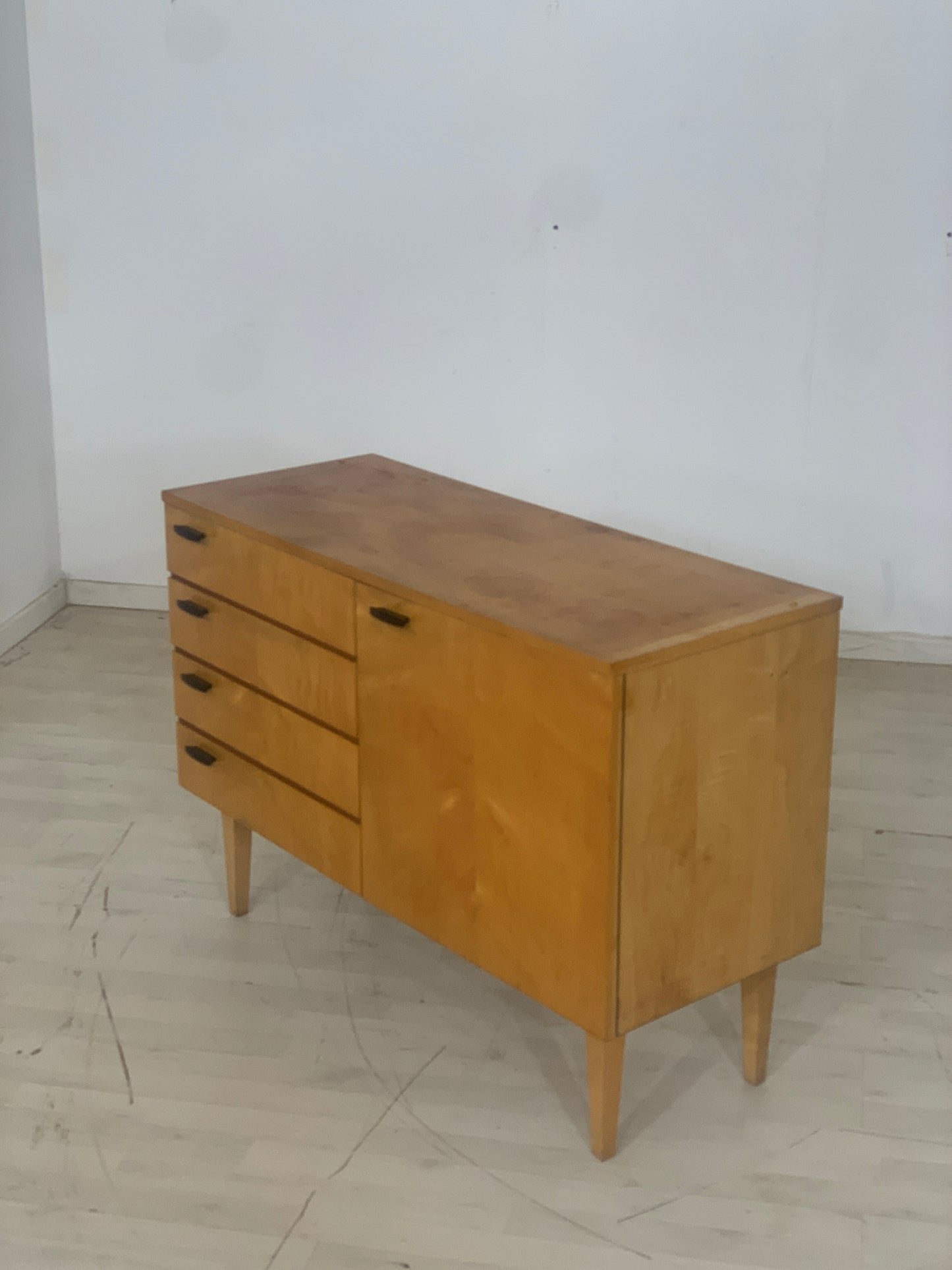 Mid Century Sideboard Cabinet Chest of Drawers Vintage