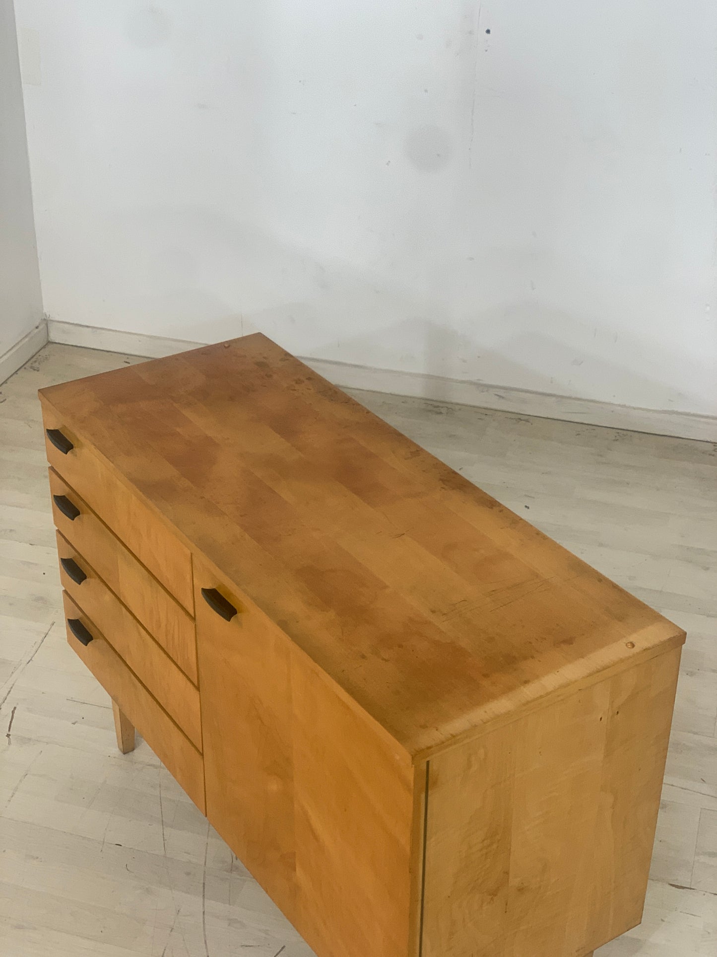 Mid Century Sideboard Cabinet Chest of Drawers Vintage