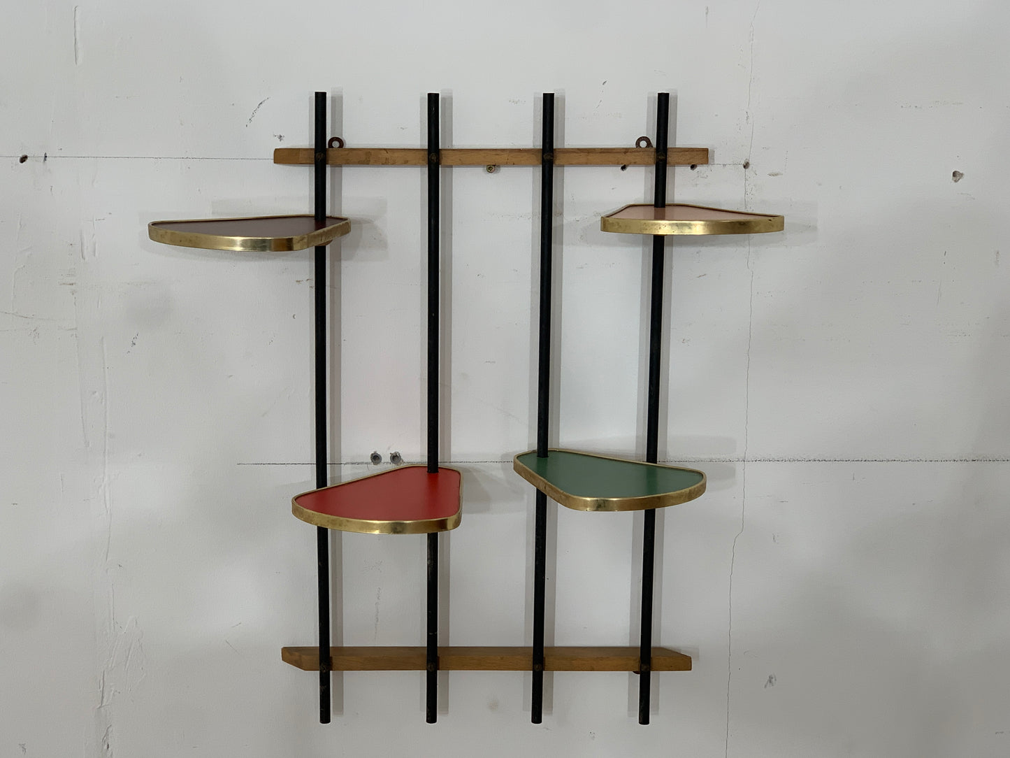 Mid Century Blumenablage Blumentisch Nierentisch Beistelltisch
