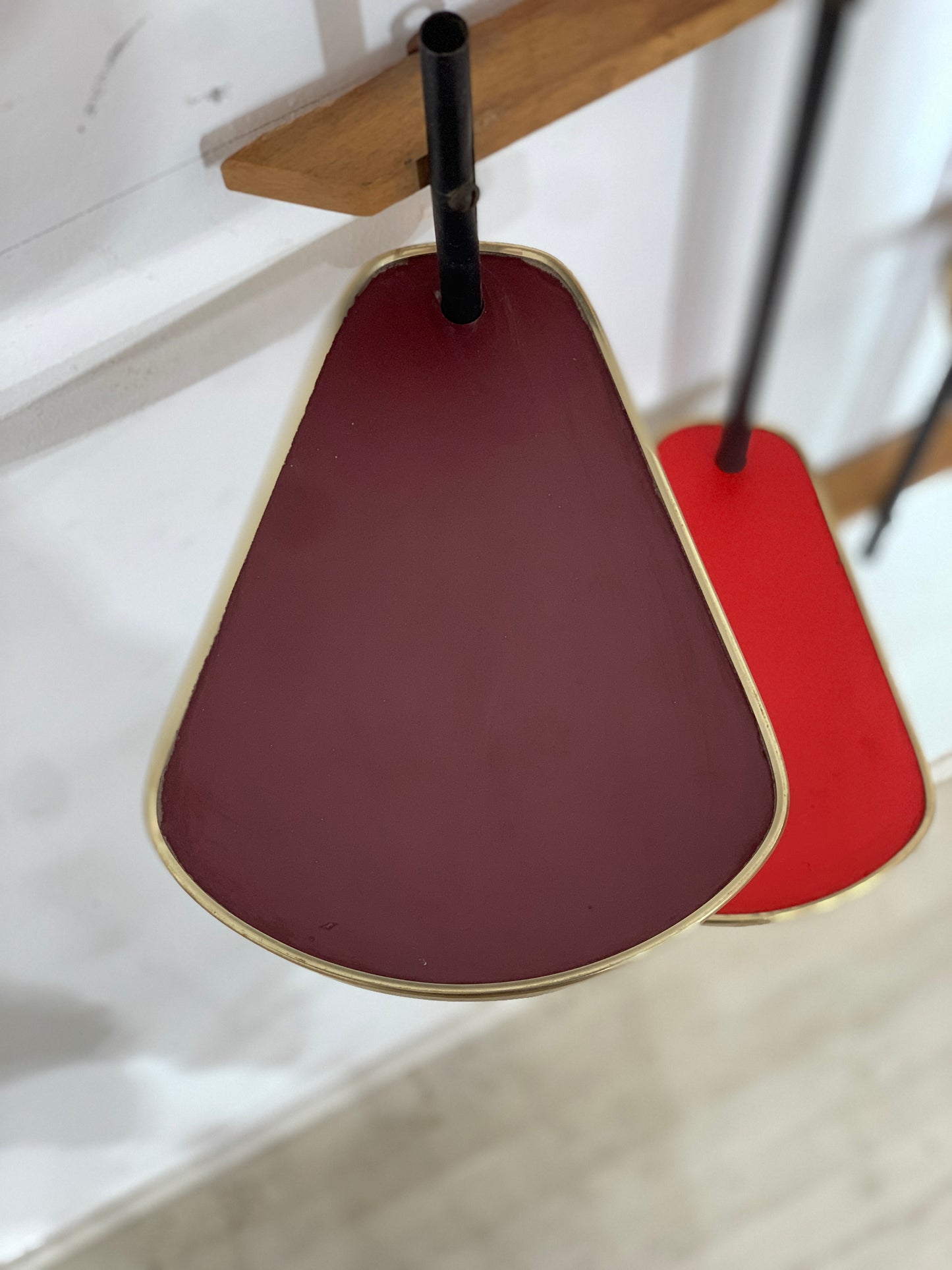 Mid Century Blumenablage Blumentisch Nierentisch Beistelltisch