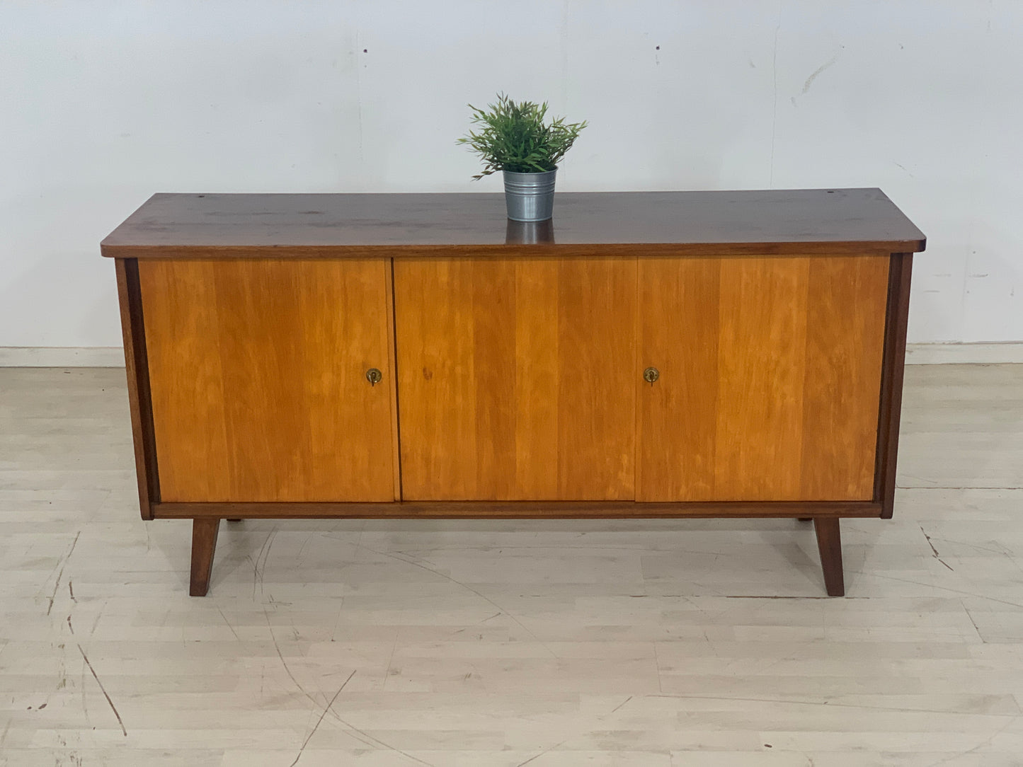 Mid Century Sideboard Cabinet Chest of Drawers Vintage