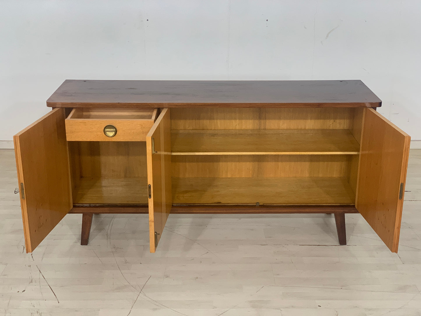 Mid Century Sideboard Cabinet Chest of Drawers Vintage