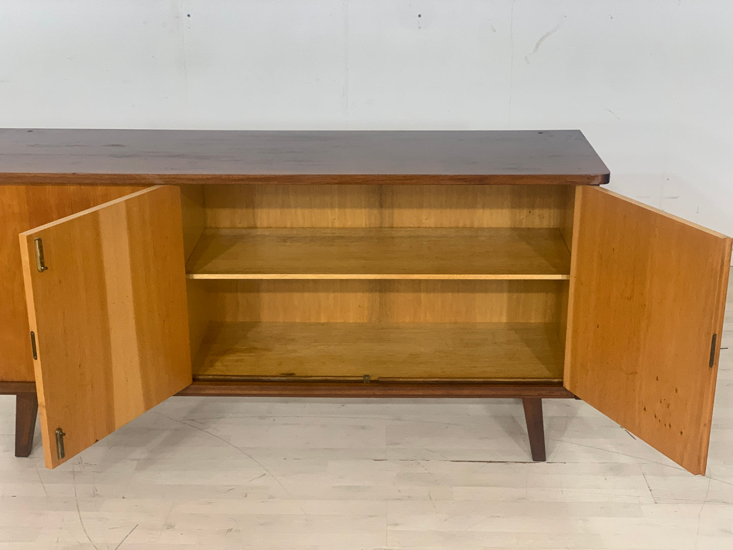 Mid Century Sideboard Cabinet Chest of Drawers Vintage