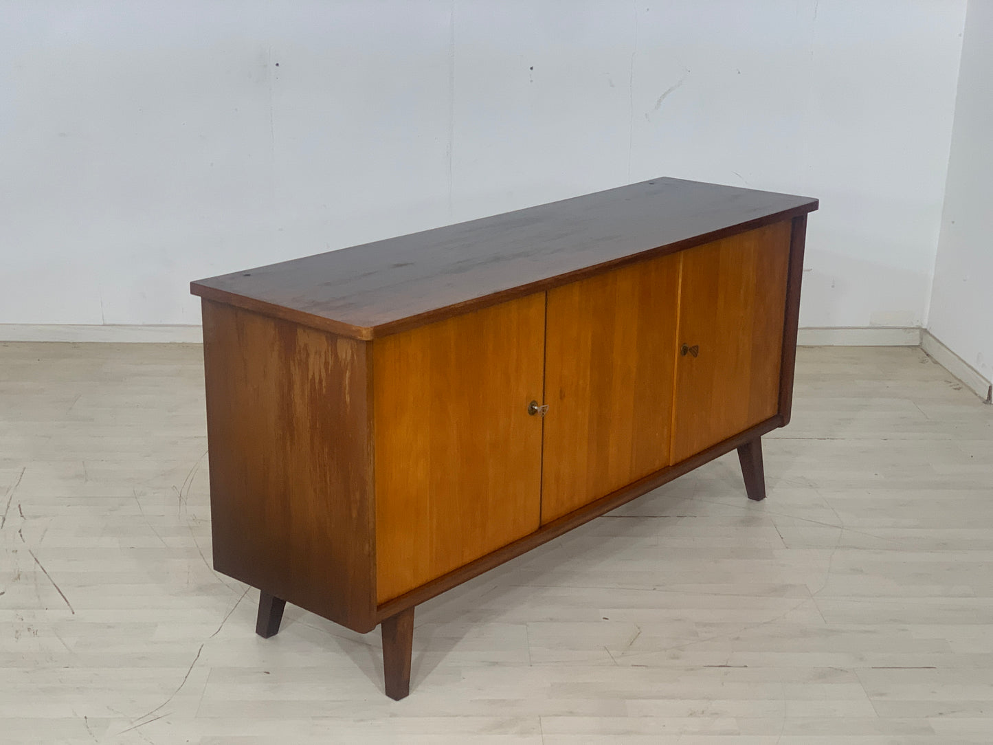 Mid Century Sideboard Cabinet Chest of Drawers Vintage