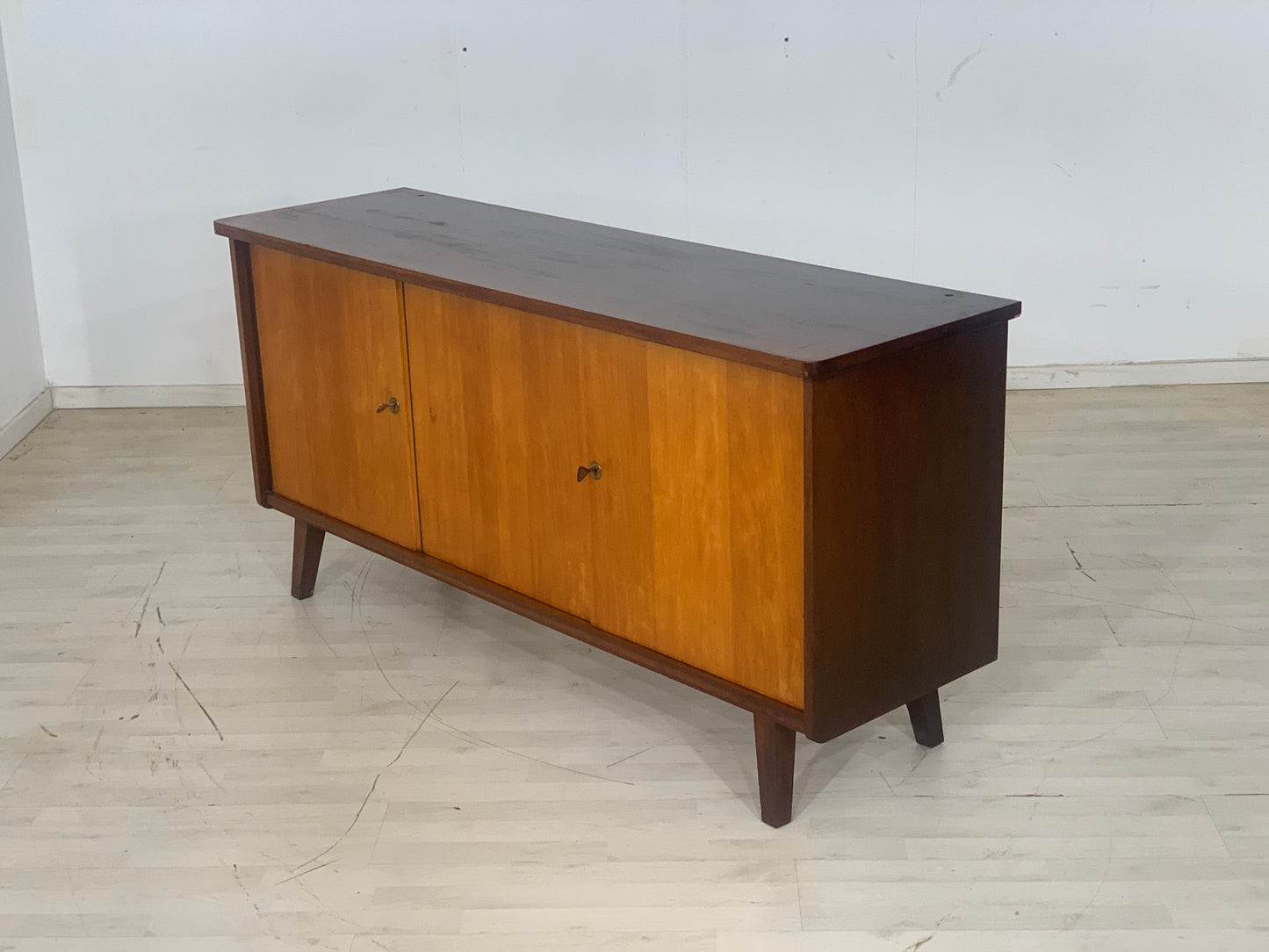 Mid Century Sideboard Cabinet Chest of Drawers Vintage