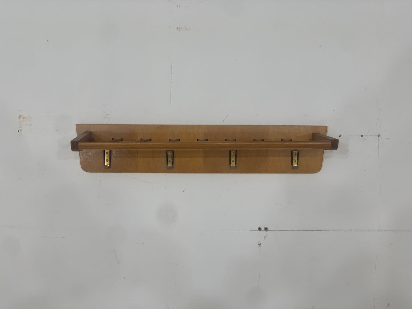 Mid Century Garderobe Garderobenanhänger Jackenständer Vintage