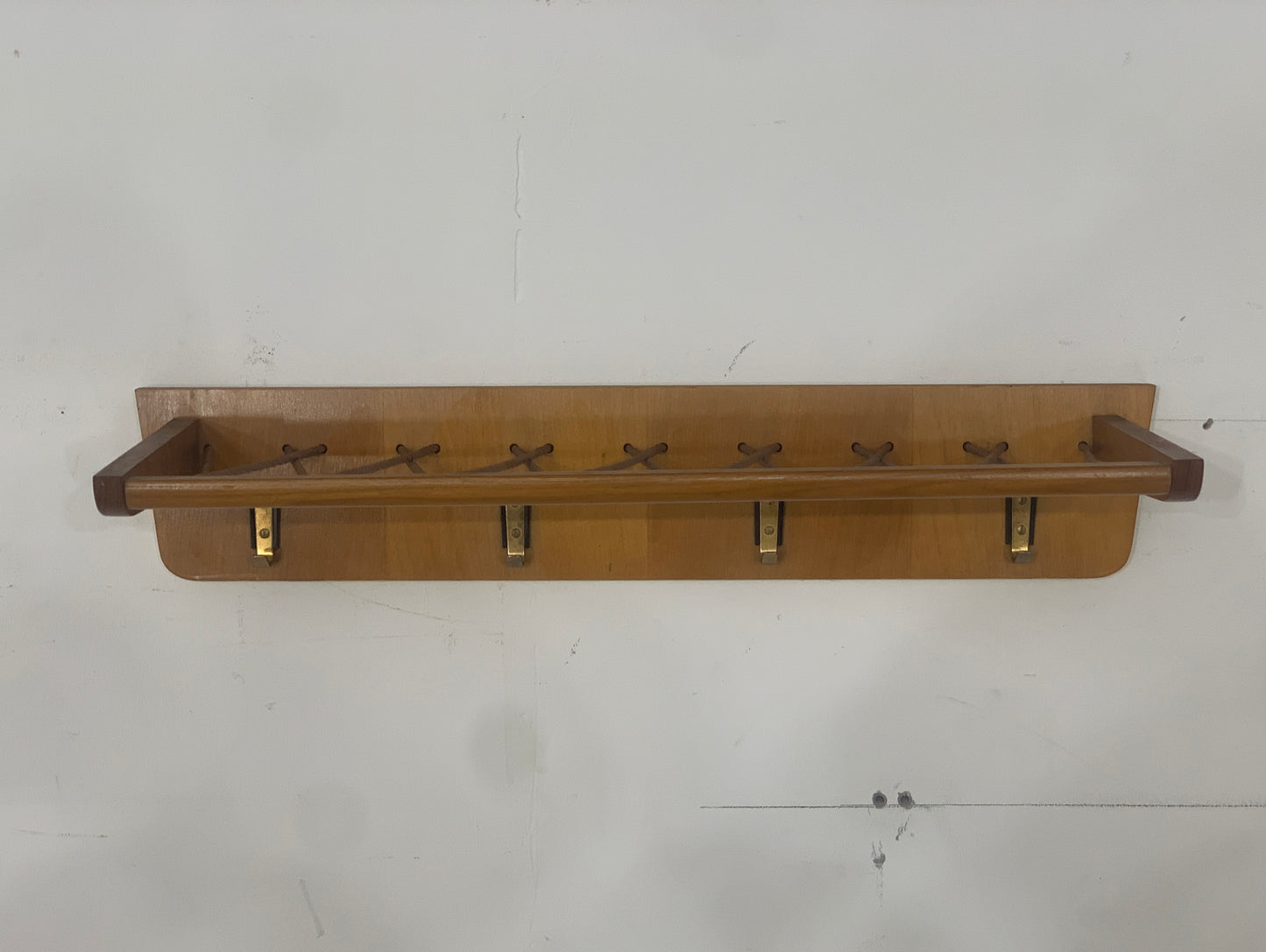 Mid Century Garderobe Garderobenanhänger Jackenständer Vintage