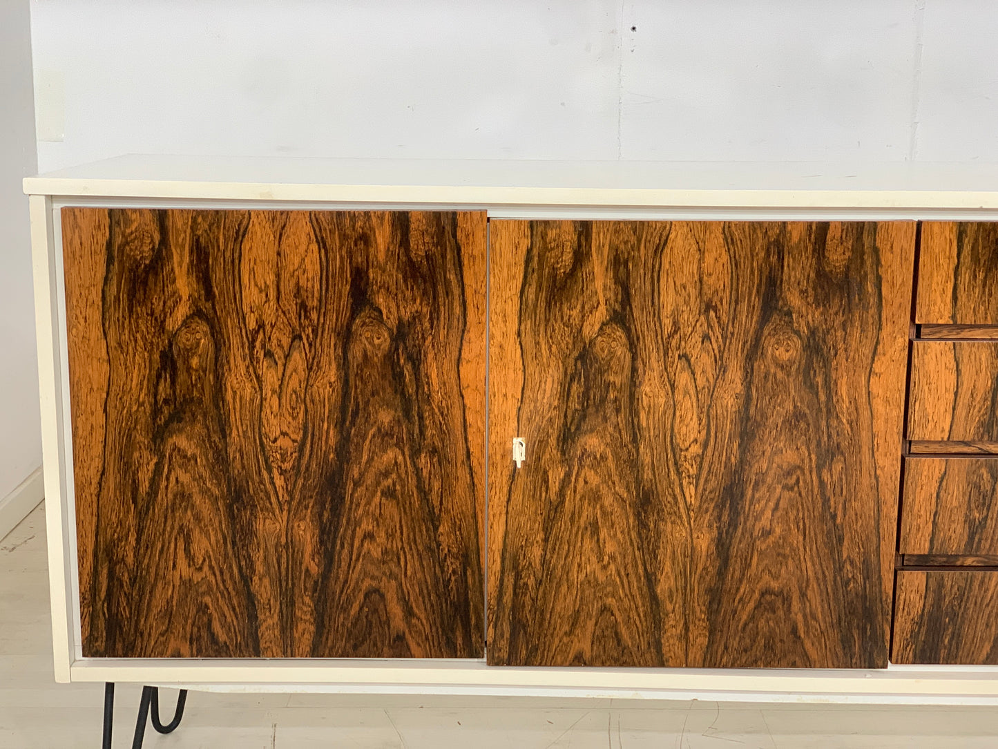 Mid Century Sideboard Anrichte Wohnzimmerschrank Kommode Vintage