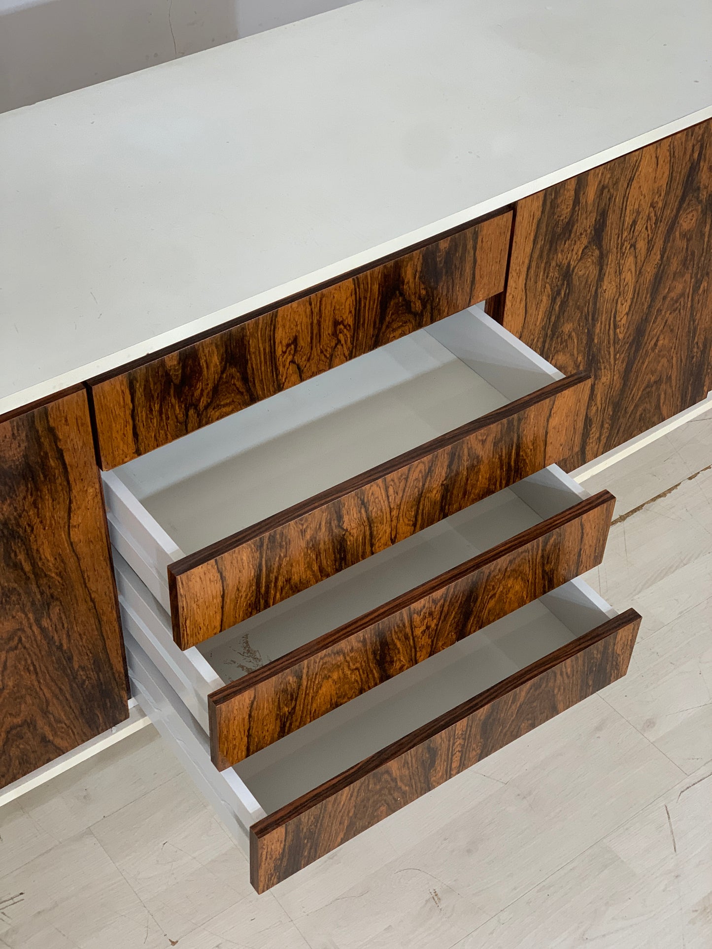 Mid Century Sideboard Anrichte Wohnzimmerschrank Kommode Vintage