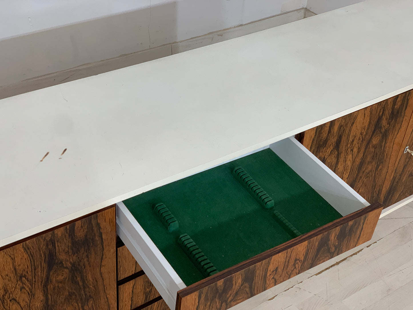 Mid Century Sideboard Anrichte Wohnzimmerschrank Kommode Vintage