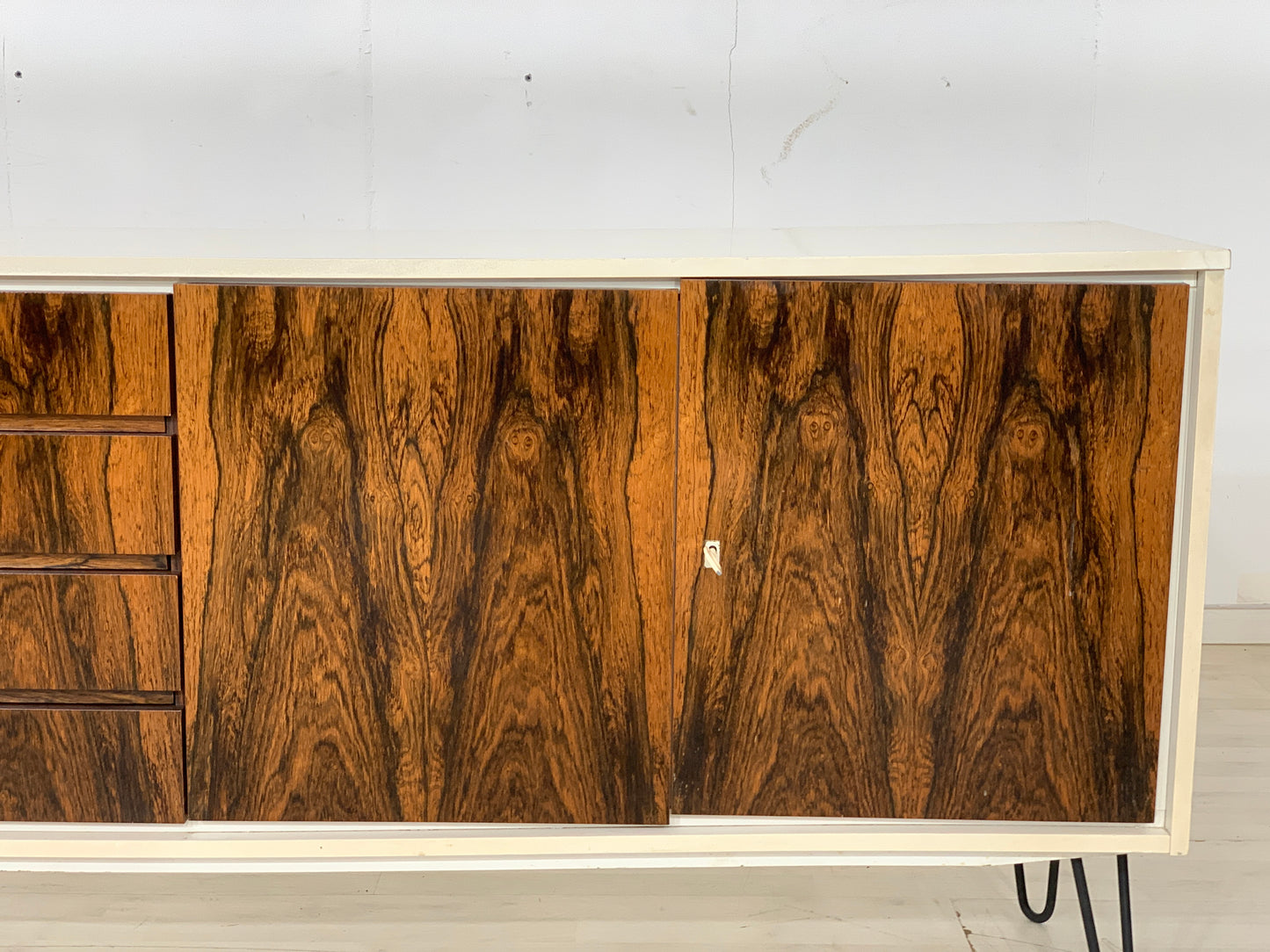 Mid Century Sideboard Anrichte Wohnzimmerschrank Kommode Vintage