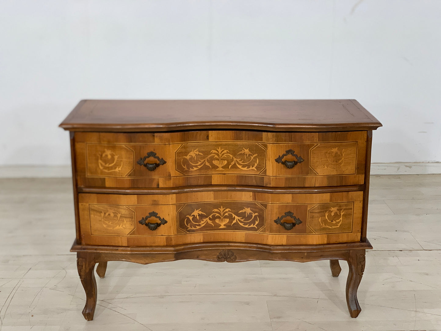Barockstil Kommode Flurschrank Flurkommode Wohnzimmerschrank
