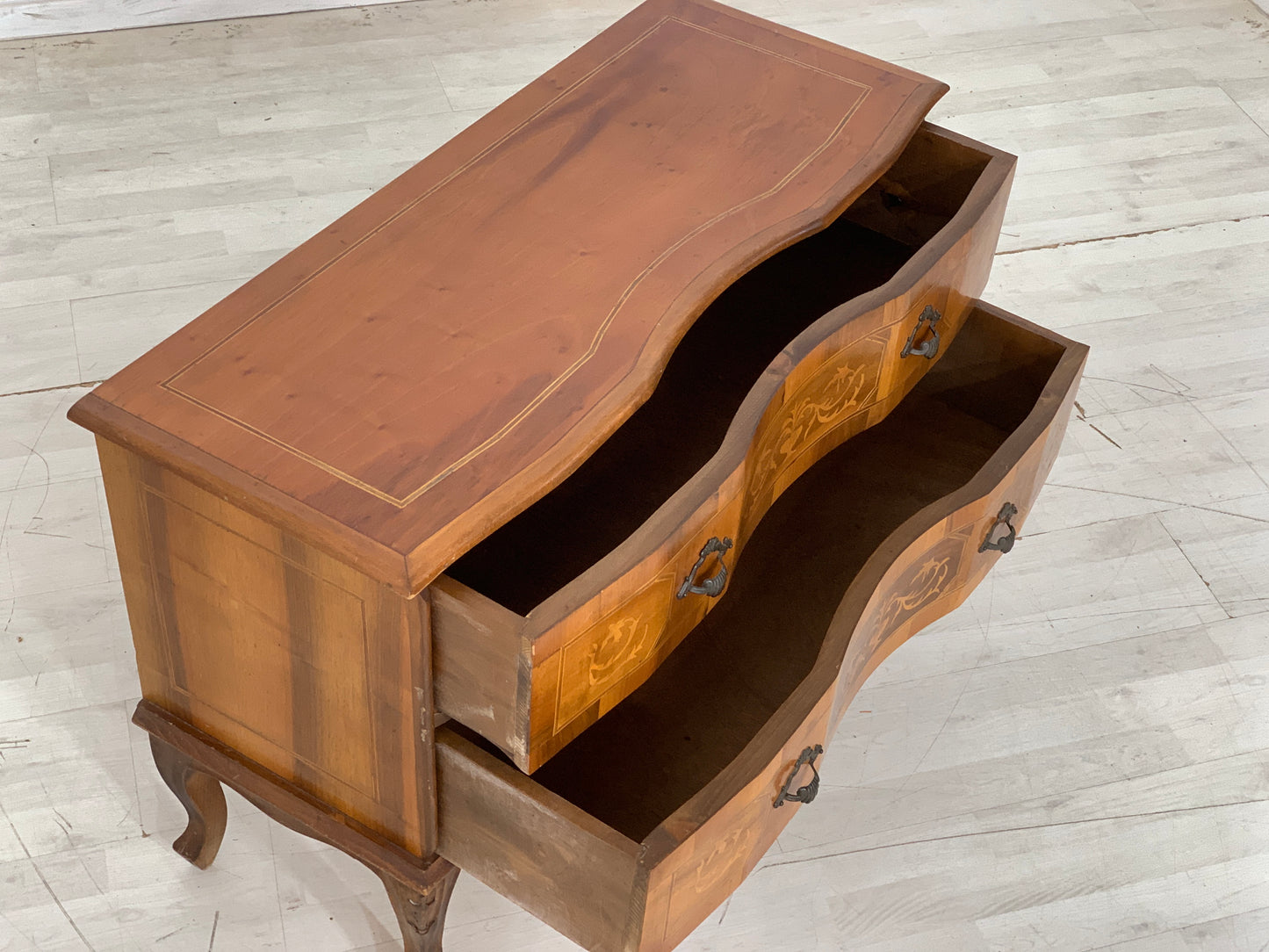 Barockstil Kommode Flurschrank Flurkommode Wohnzimmerschrank