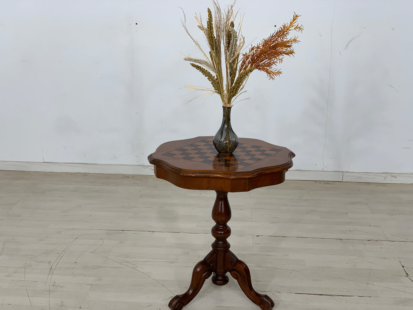 Barockstil Schachtisch Couchtisch Holz Tisch Beistelltisch Vintage