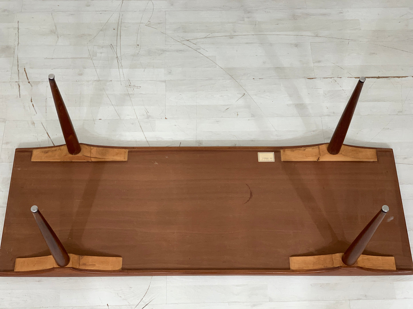 Danish Teak Couchtisch Wohnzimmertisch Holz Tisch Vintage