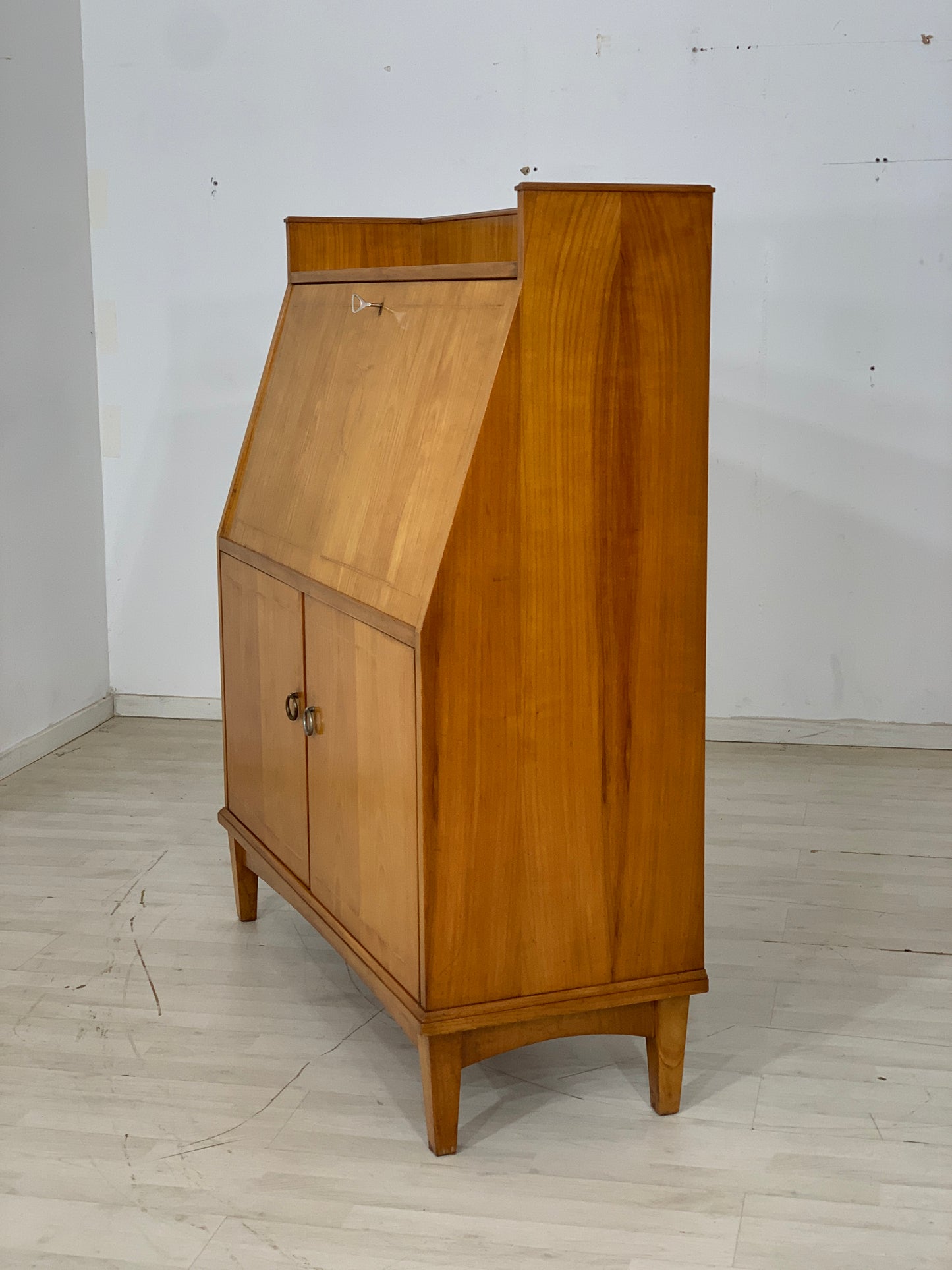 Mid Century Sekretär Schreibschrank Schreibtisch Vintage
