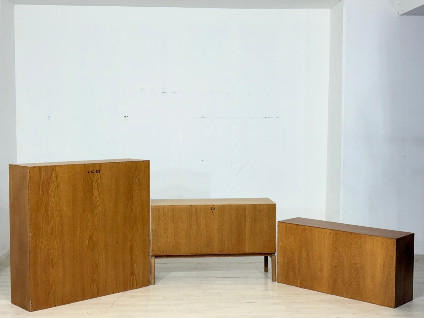 Vintage Klassiker: IKEA MTP Regal / Highboard / Sideboard – Eiche – Design Marianne Richter