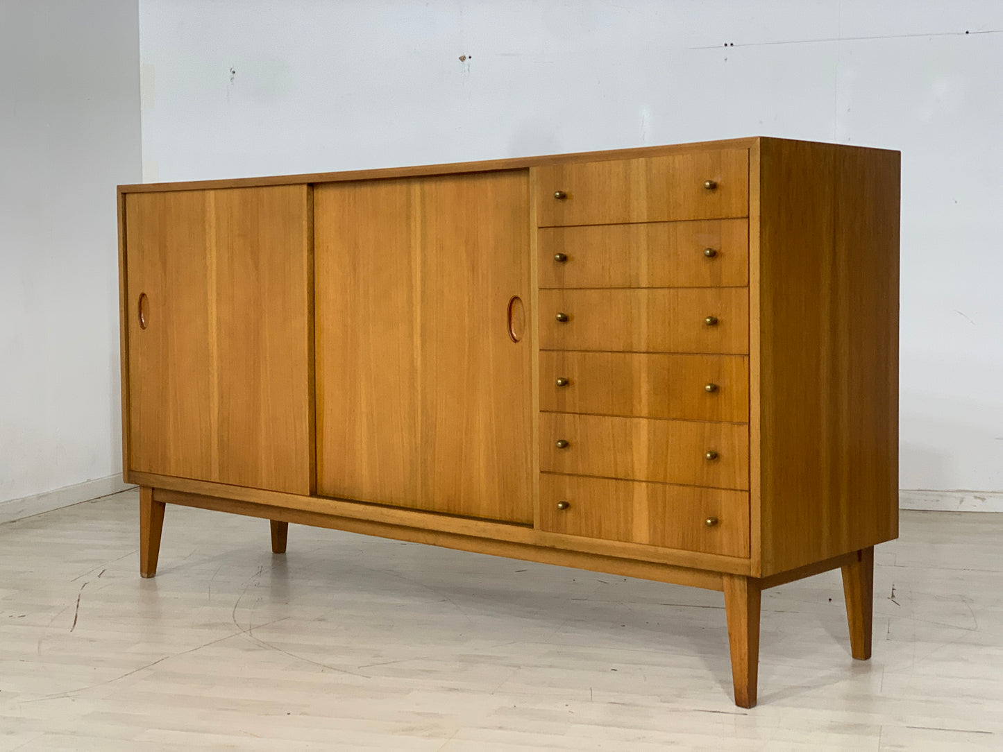 Mid Century Sideboard Schrank Kommode Vintage