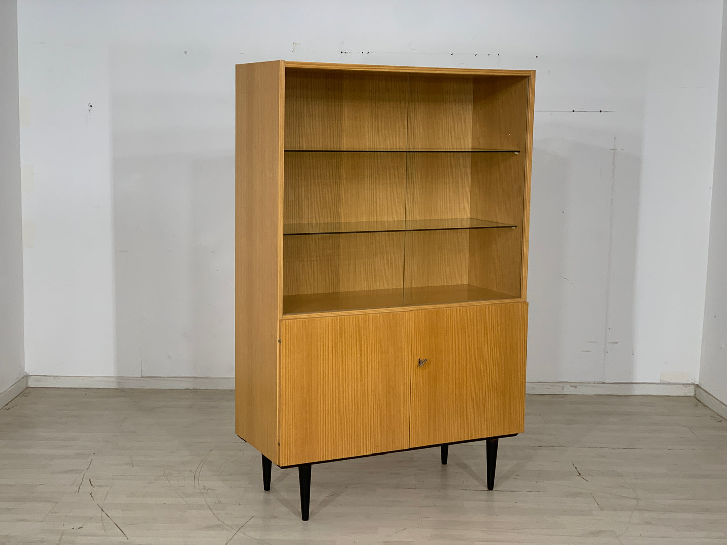 Mid Century Highboard Schrank Vitrine Vintage