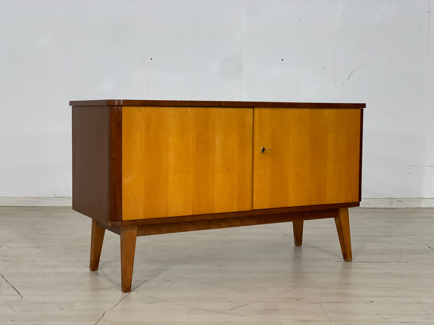 Mid Century Kommode Sideboard Schrank Vintage