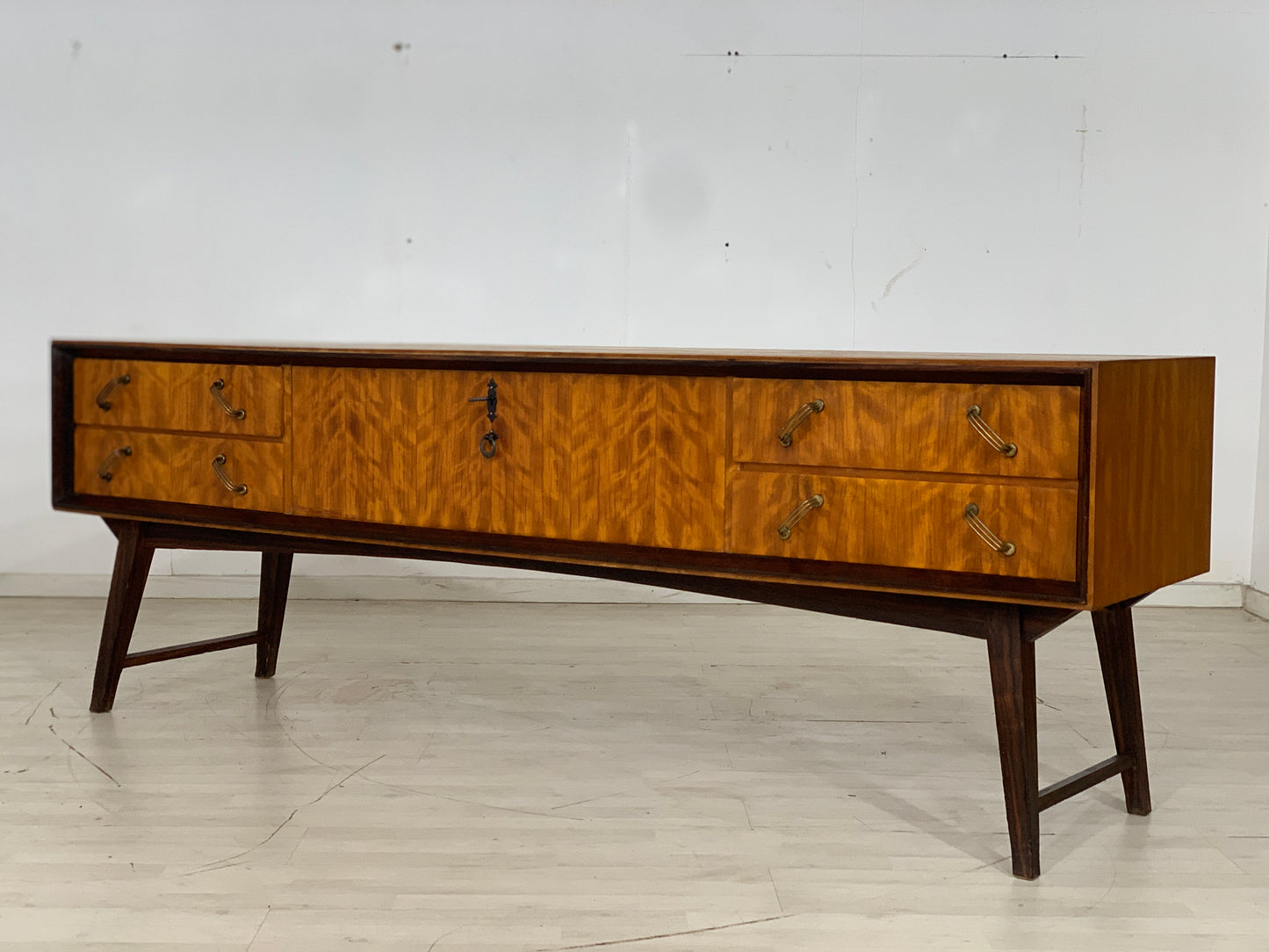 Mid Century Sideboard Longboard Schrank Vintage