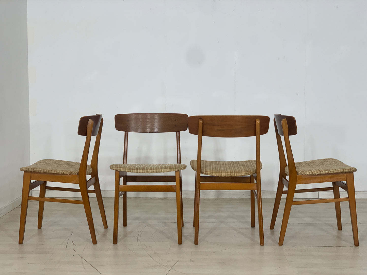 Danish Teak Farstrup Stühle Stuhl Esszimmerstühle Vintage