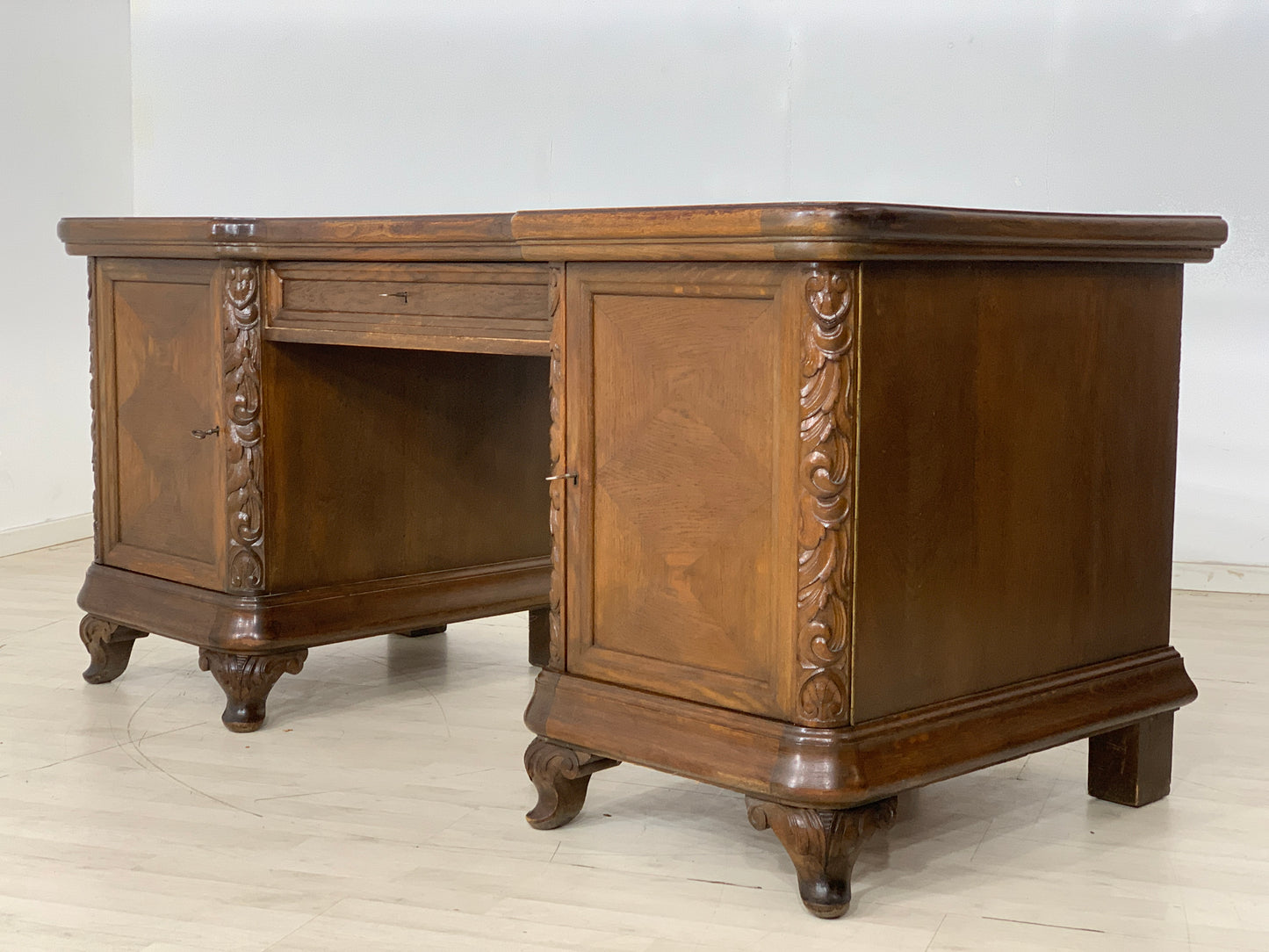 Gründerzeit Schreibtisch Tisch Desk um 1900